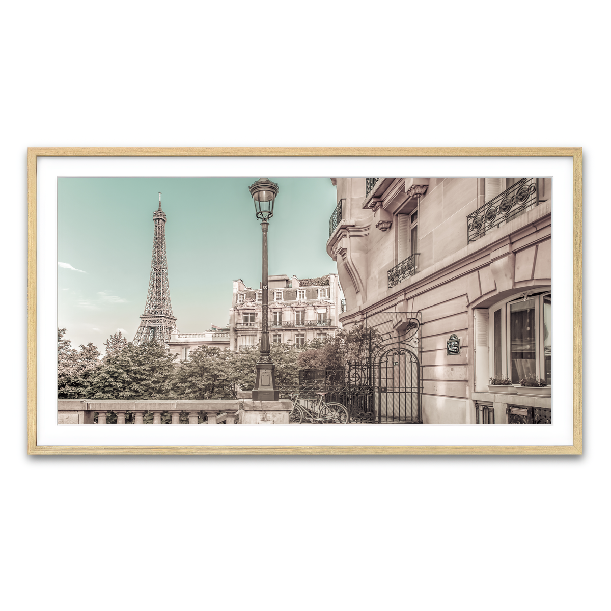 Framed Print 2x1 Natural