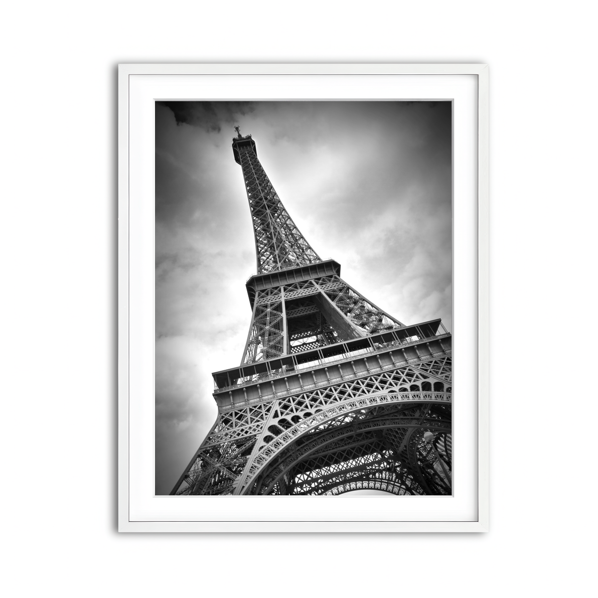 Framed Print 3x4 White