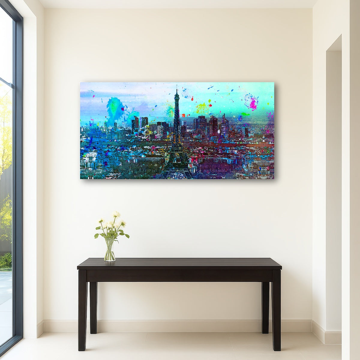 AUTO-MOCKUP ROOM | Paris Skyline