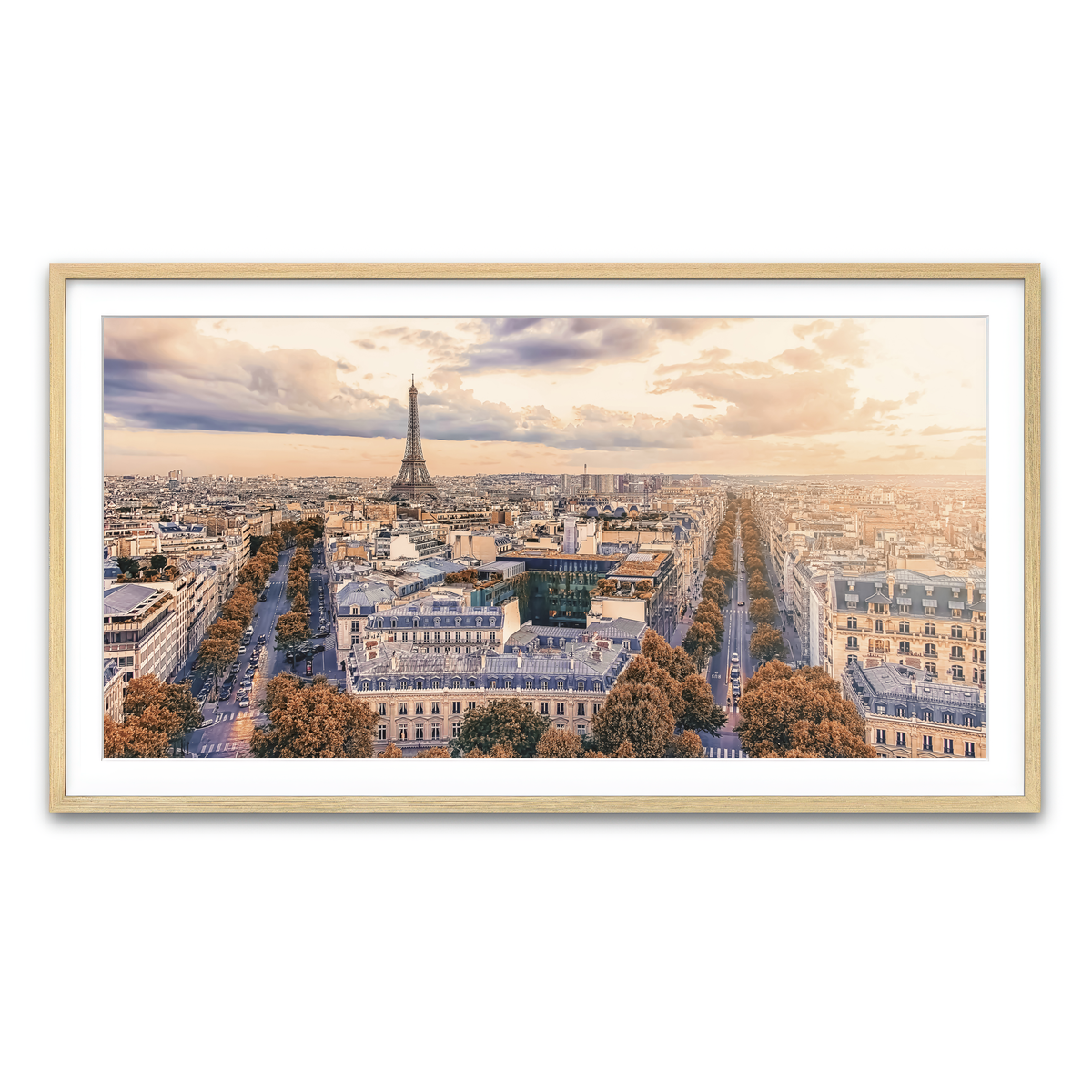 Framed Print 2x1 Natural