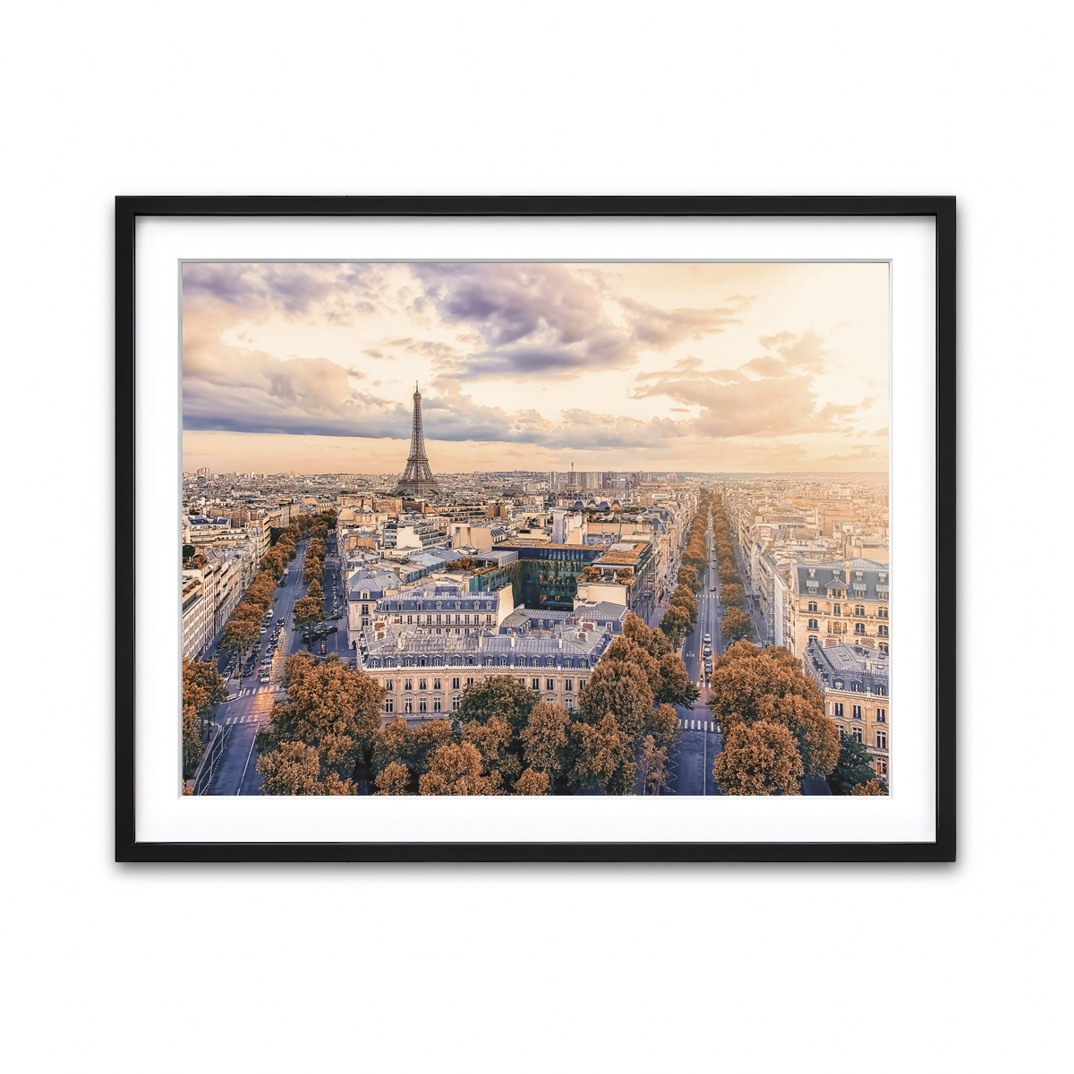 Framed Print 4x3 Black