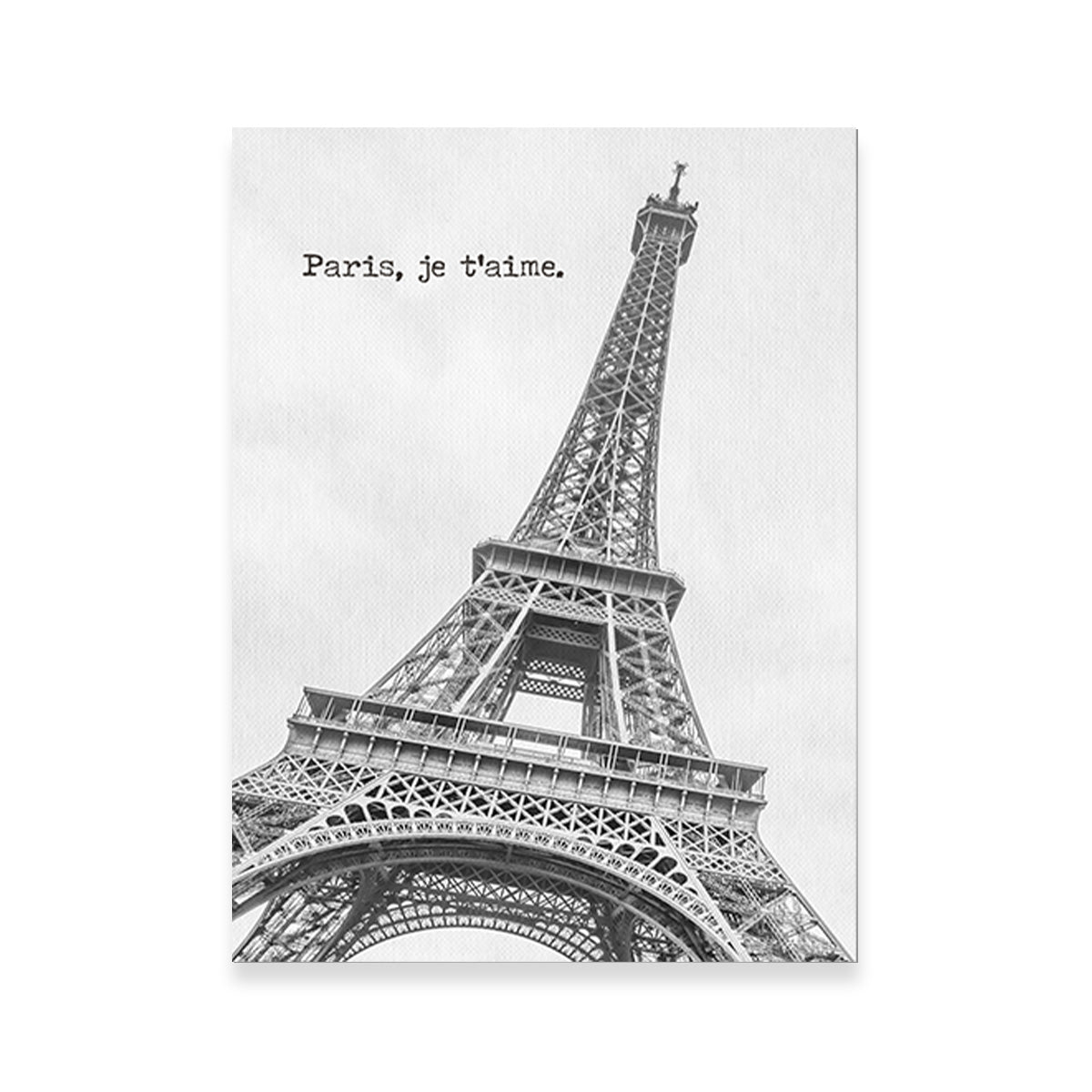 Paris, je t‘aime Wall Art