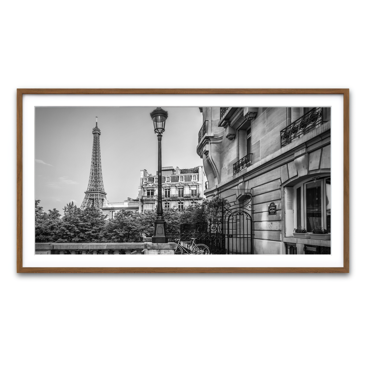 Framed Print 2x1 Walnut