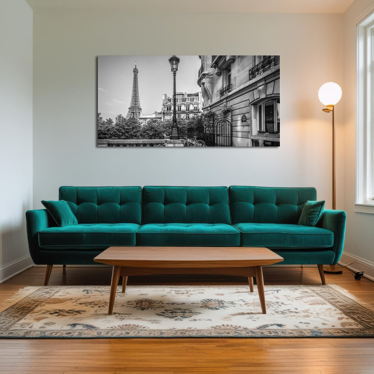 AUTO-MOCKUP ROOM | Parisian Charm Grayscale