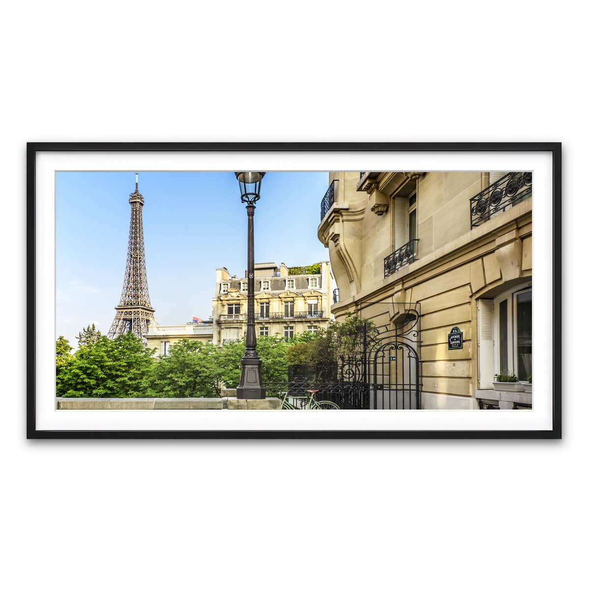 Framed Print 2x1 Black