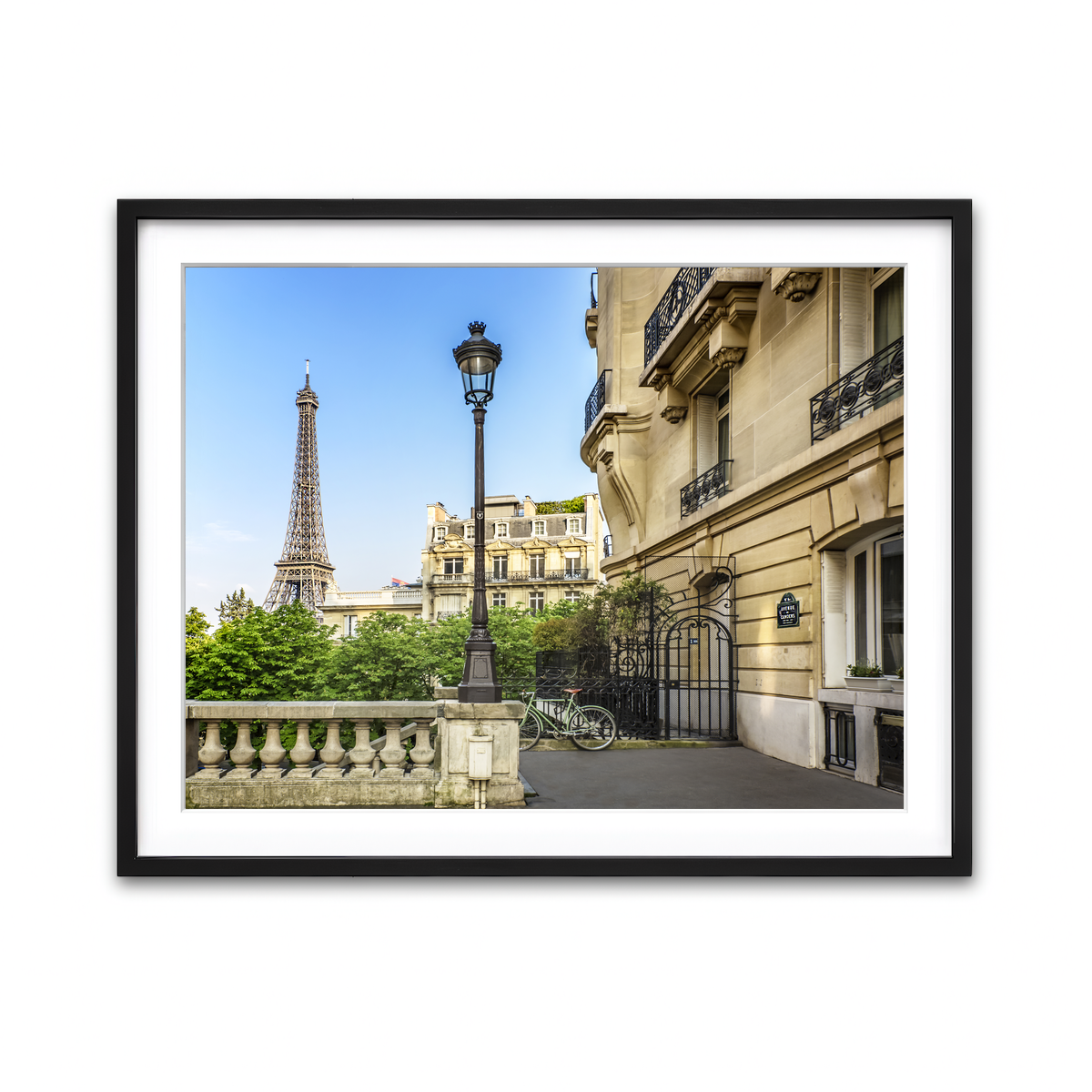 Framed Print 4x3 Black