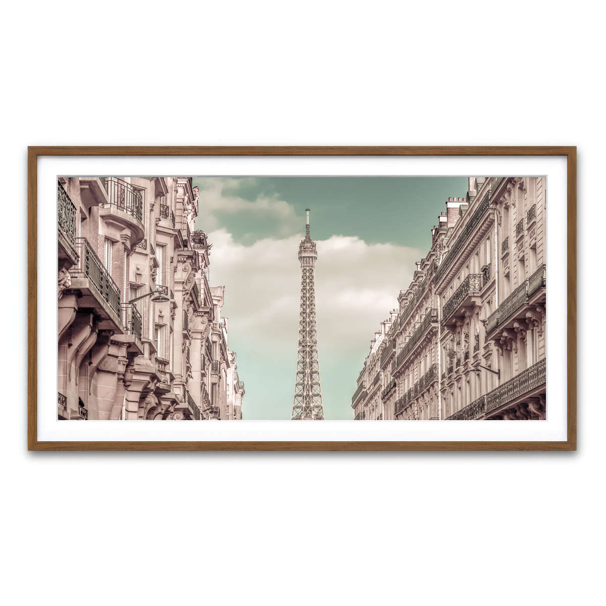 Framed Print 2x1 Walnut