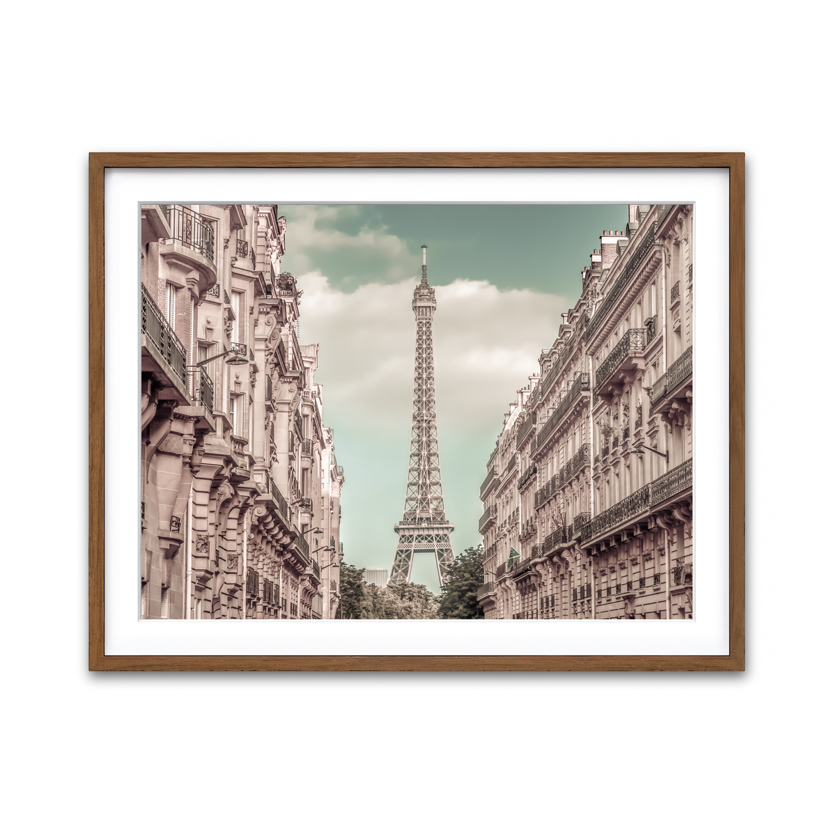 Framed Print 4x3 Walnut