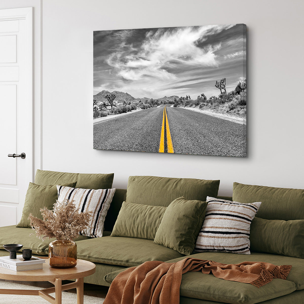 Park Boulevard with Joshua Trees Wall Art