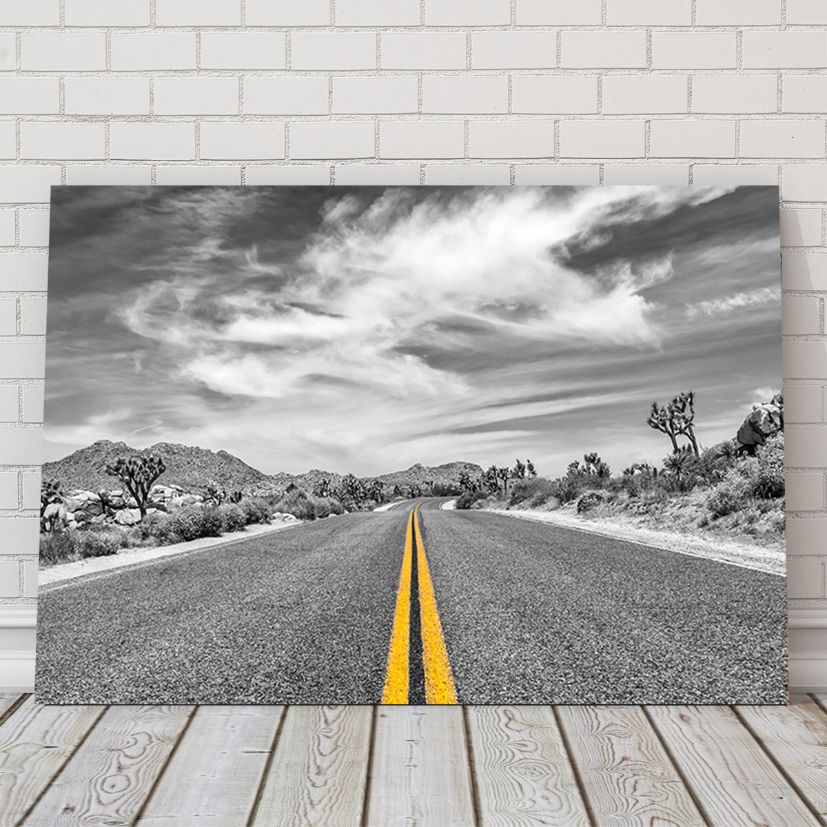 Park Boulevard with Joshua Trees Wall Art