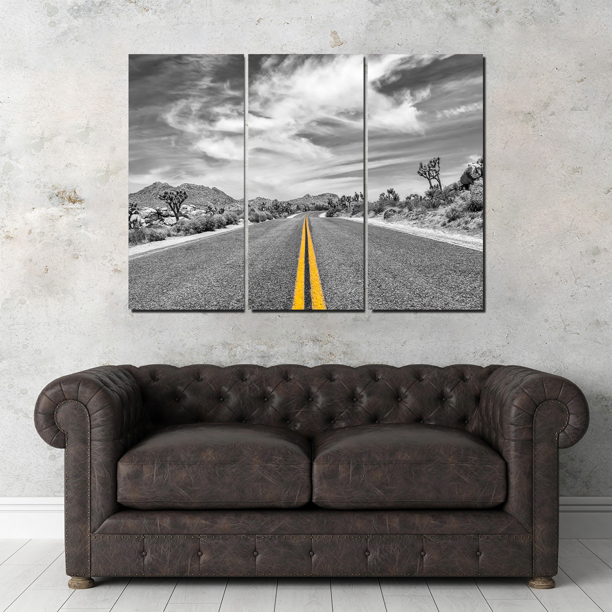 Park Boulevard with Joshua Trees Wall Art