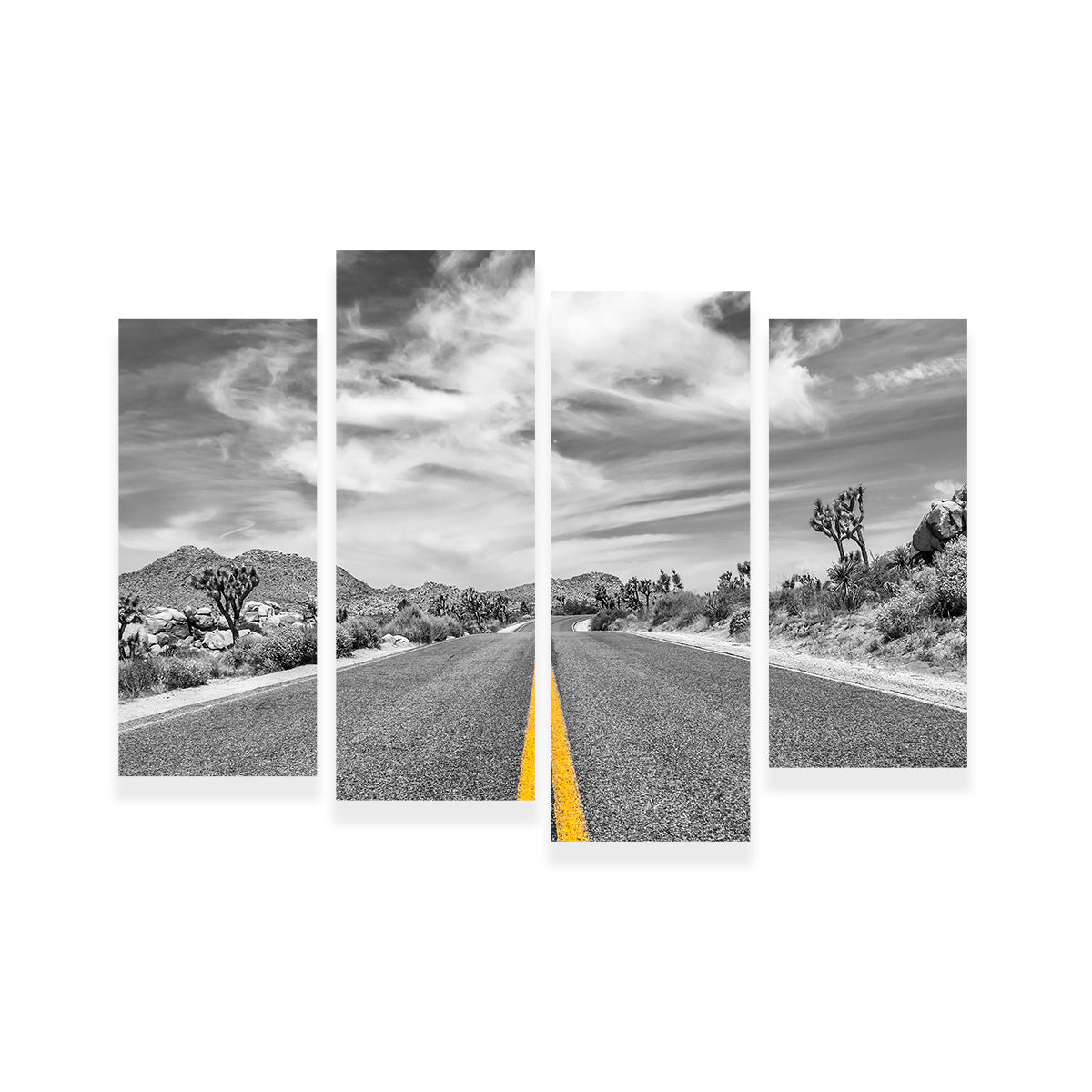 Park Boulevard with Joshua Trees Wall Art