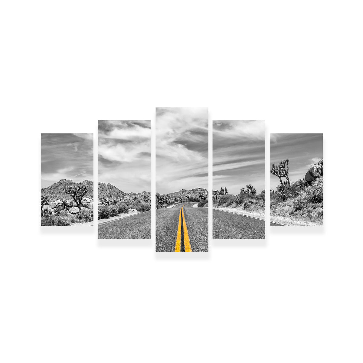 Park Boulevard with Joshua Trees Wall Art