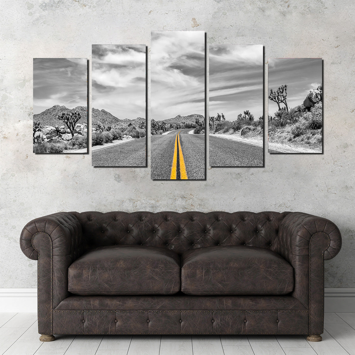 Park Boulevard with Joshua Trees Wall Art
