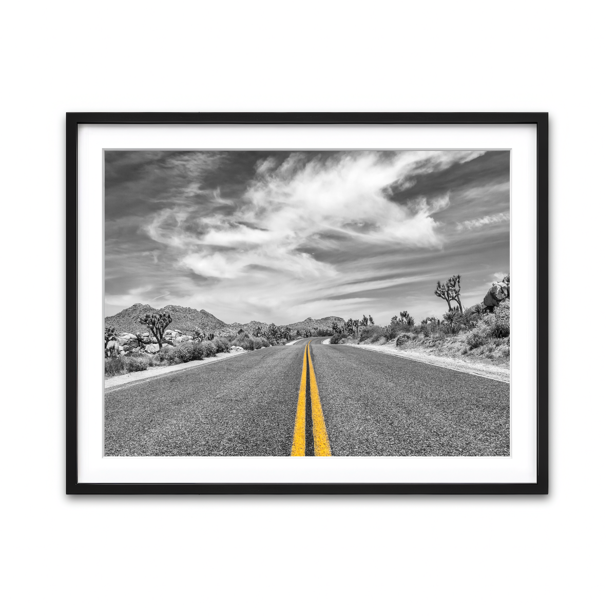 Framed Print 4x3 Black