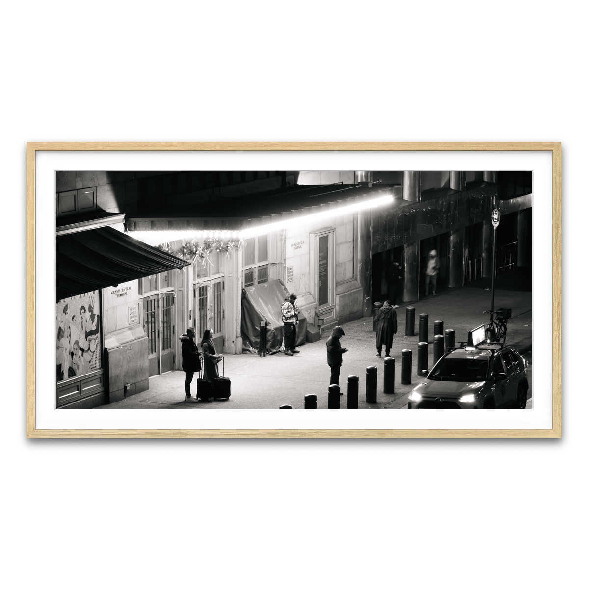 Framed Print 2x1 Natural