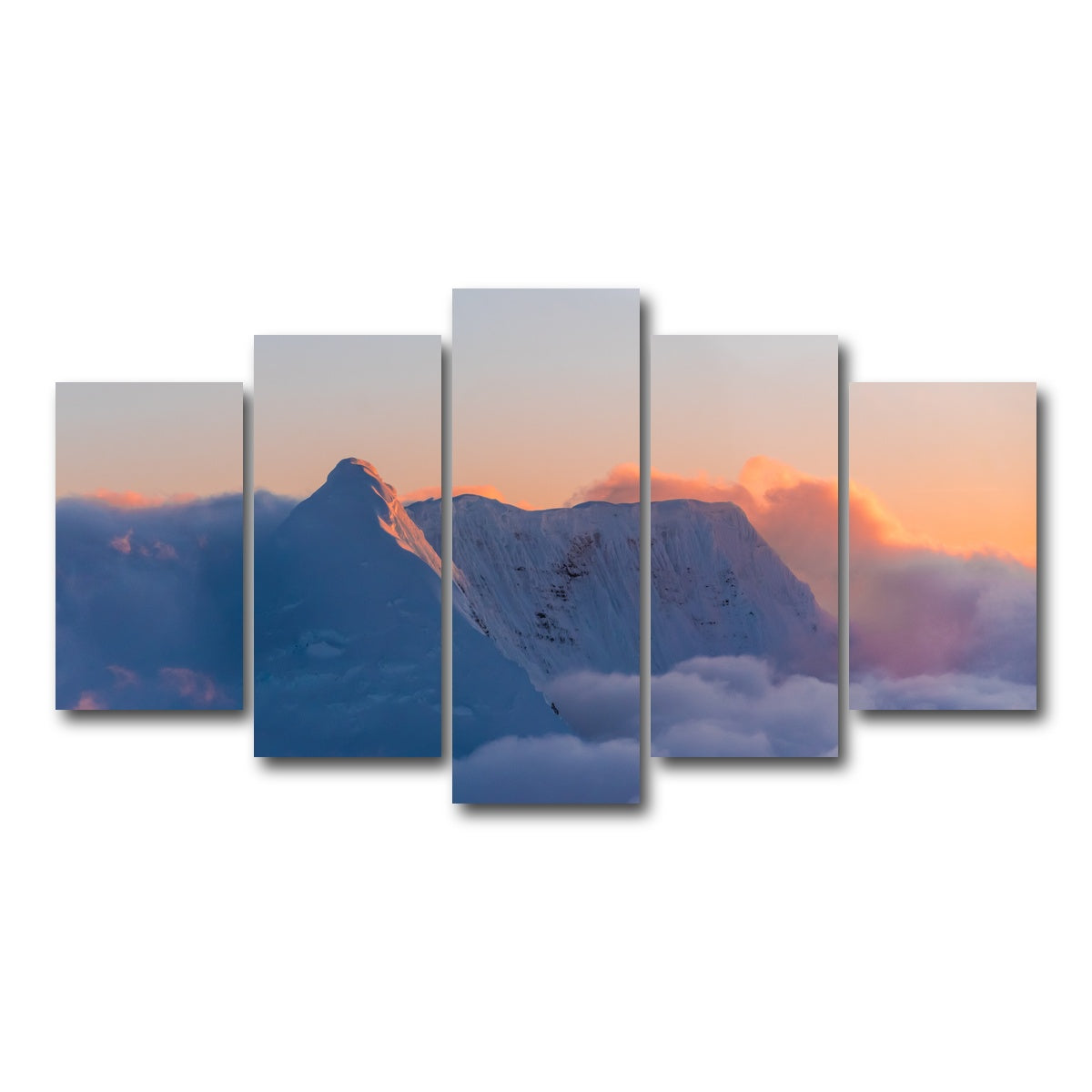 AUTO-MOCKUP WHITE | Pastel Peak | 5 Piece | Gallery Wrap Canvas | group=5_normal