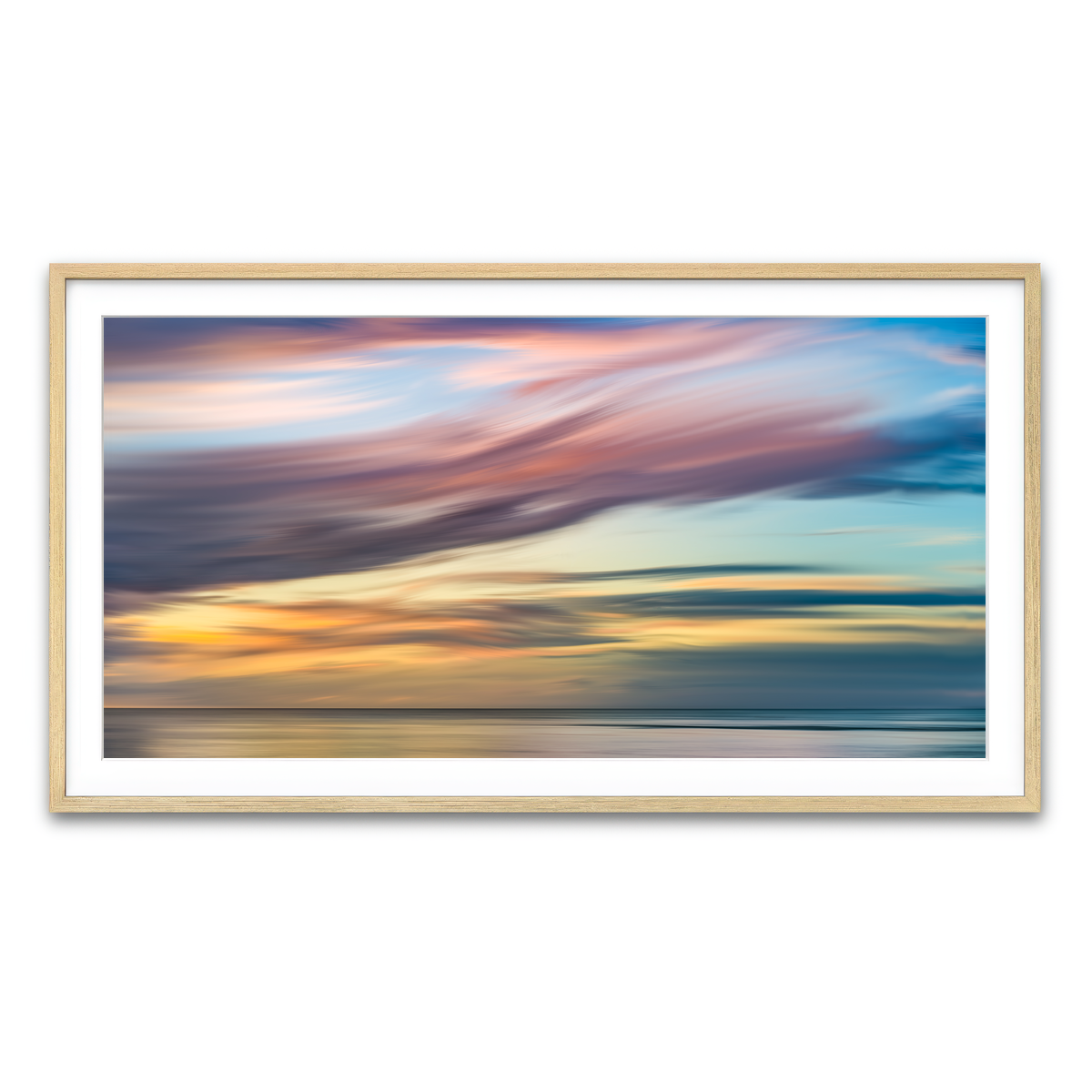 Framed Print 2x1 Natural