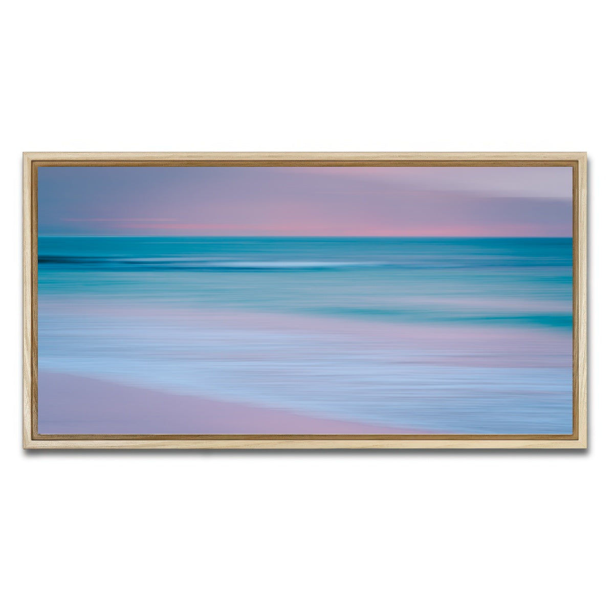 AUTO-MOCKUP WHITE | Pastel Sea | 1 Piece | Natural Framed Canvas | group=2x1