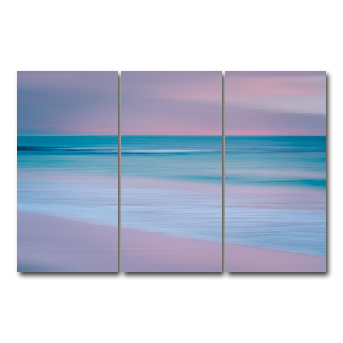 AUTO-MOCKUP WHITE | Pastel Sea | 3 Piece | Gallery Wrap Canvas | group=12x24