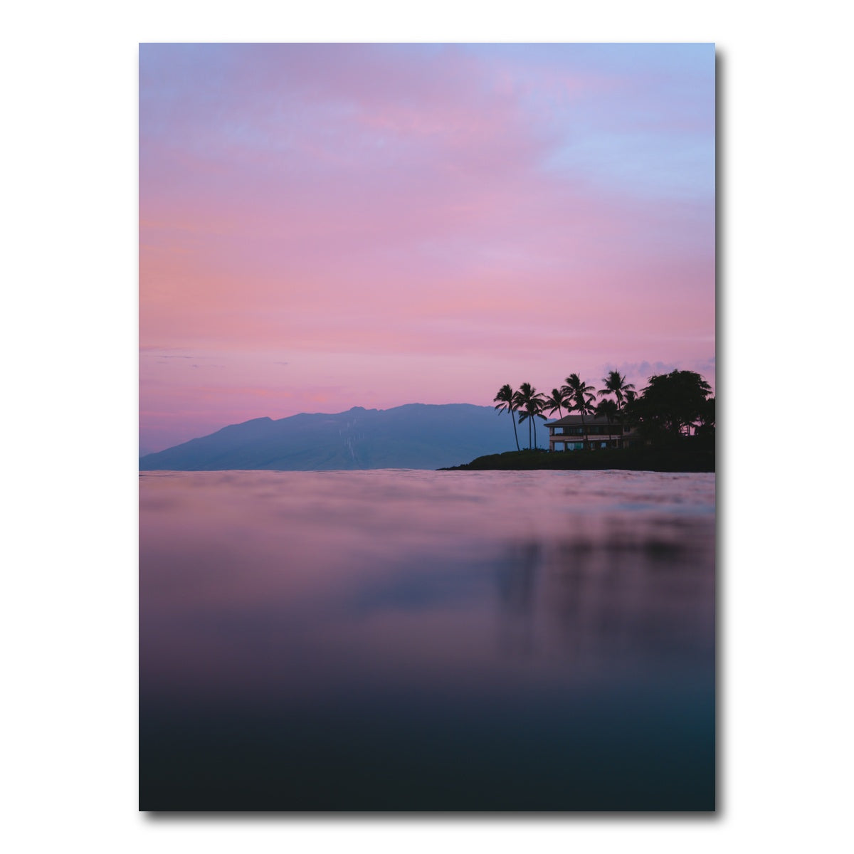 AUTO-MOCKUP WHITE | Pastel Sunrise | 1 Piece | Gallery Wrap Canvas | group=3x4