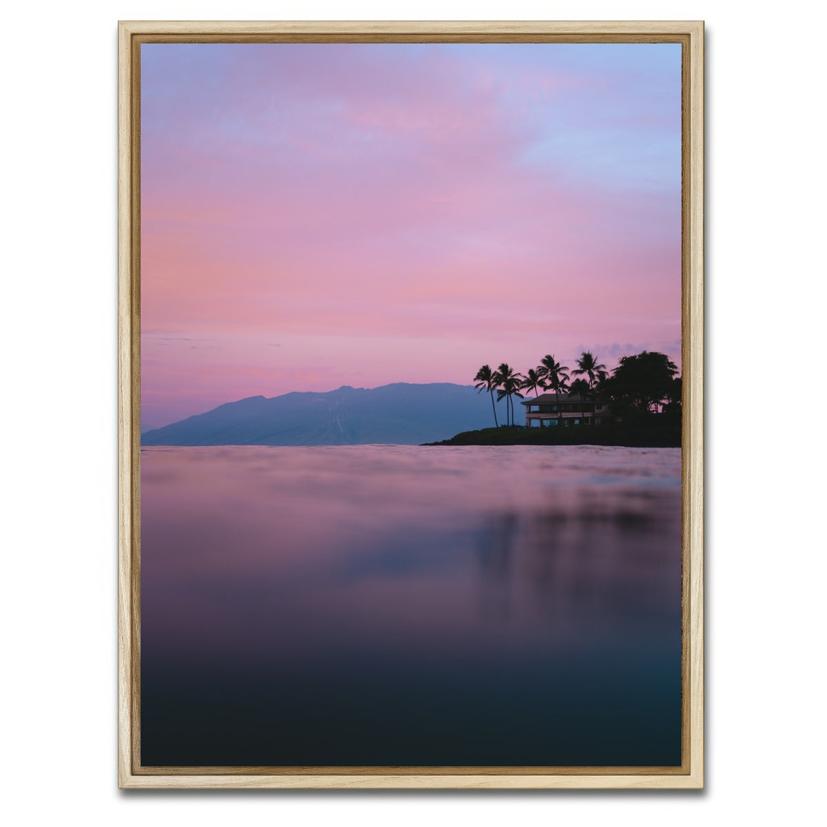 AUTO-MOCKUP WHITE | Pastel Sunrise | 1 Piece | Natural Framed Canvas | group=3x4