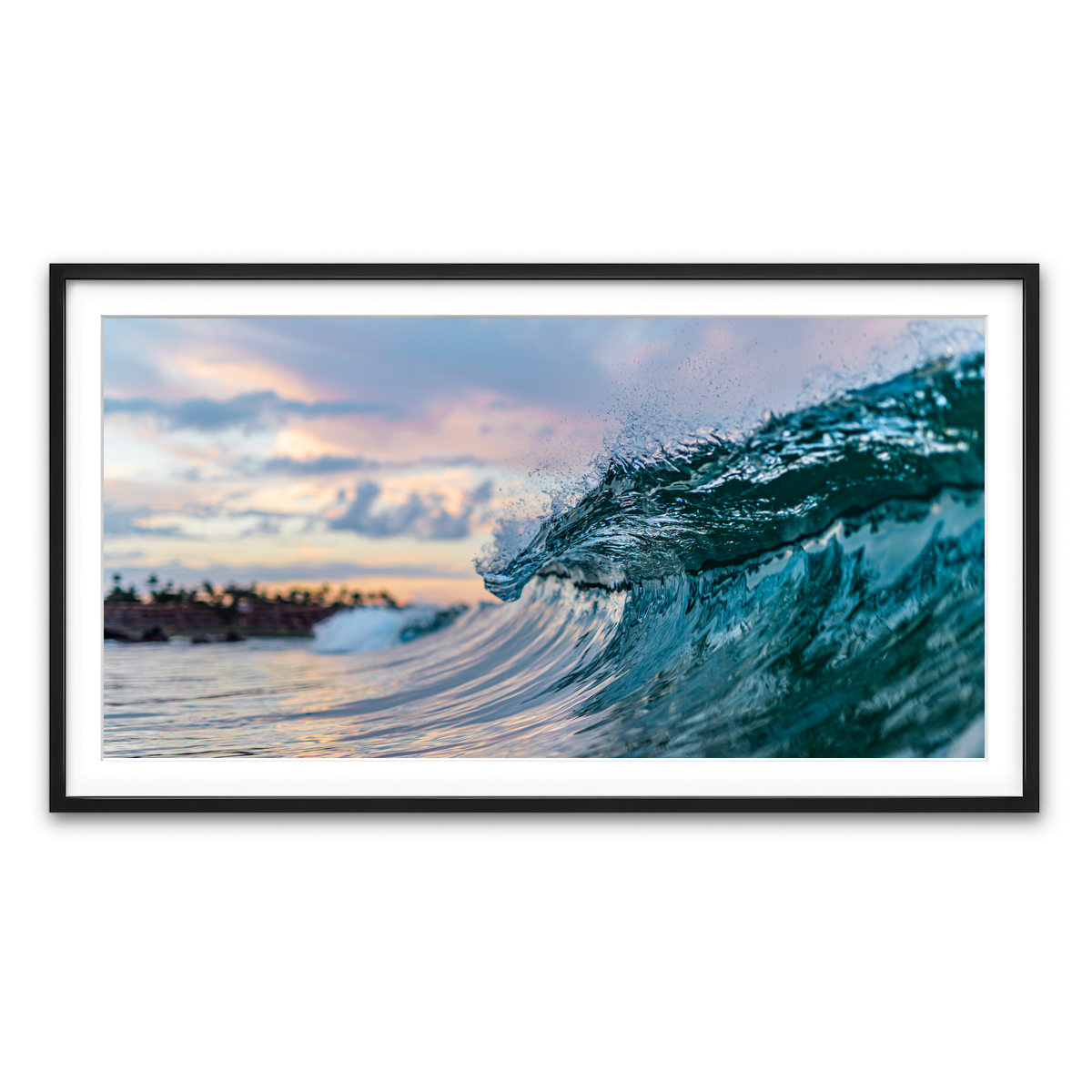 Framed Print 2x1 Black
