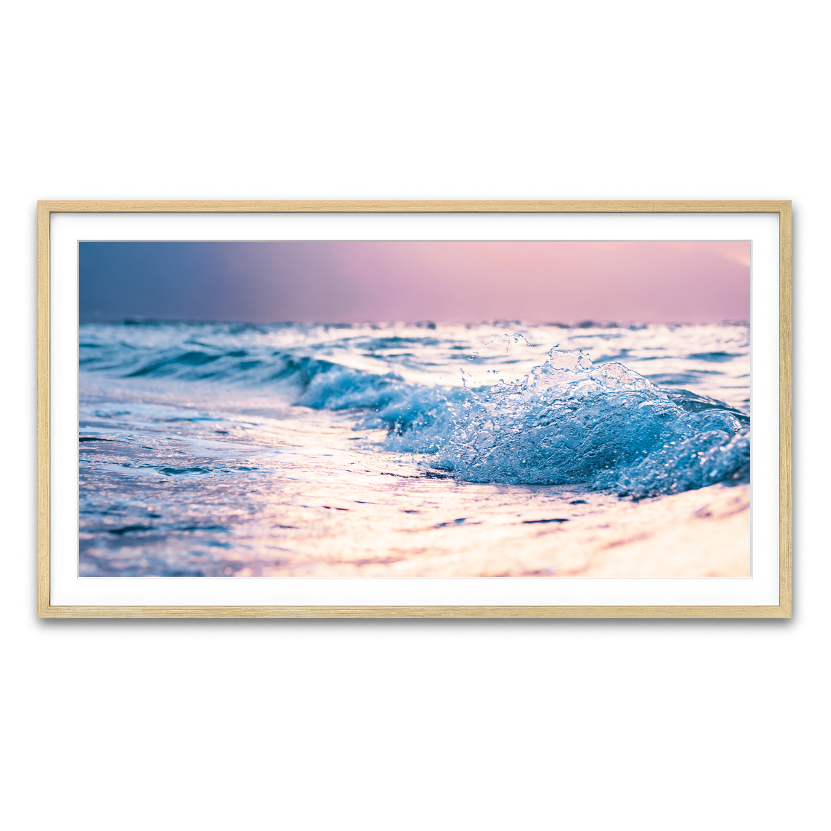 Framed Print 2x1 Natural