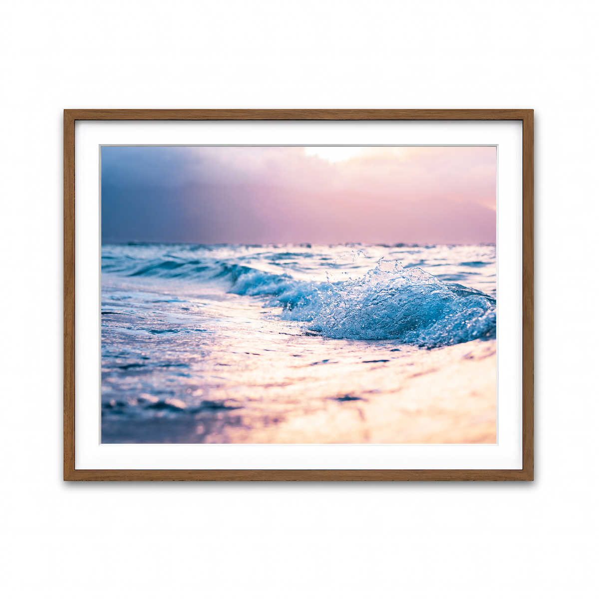Framed Print 4x3 Walnut