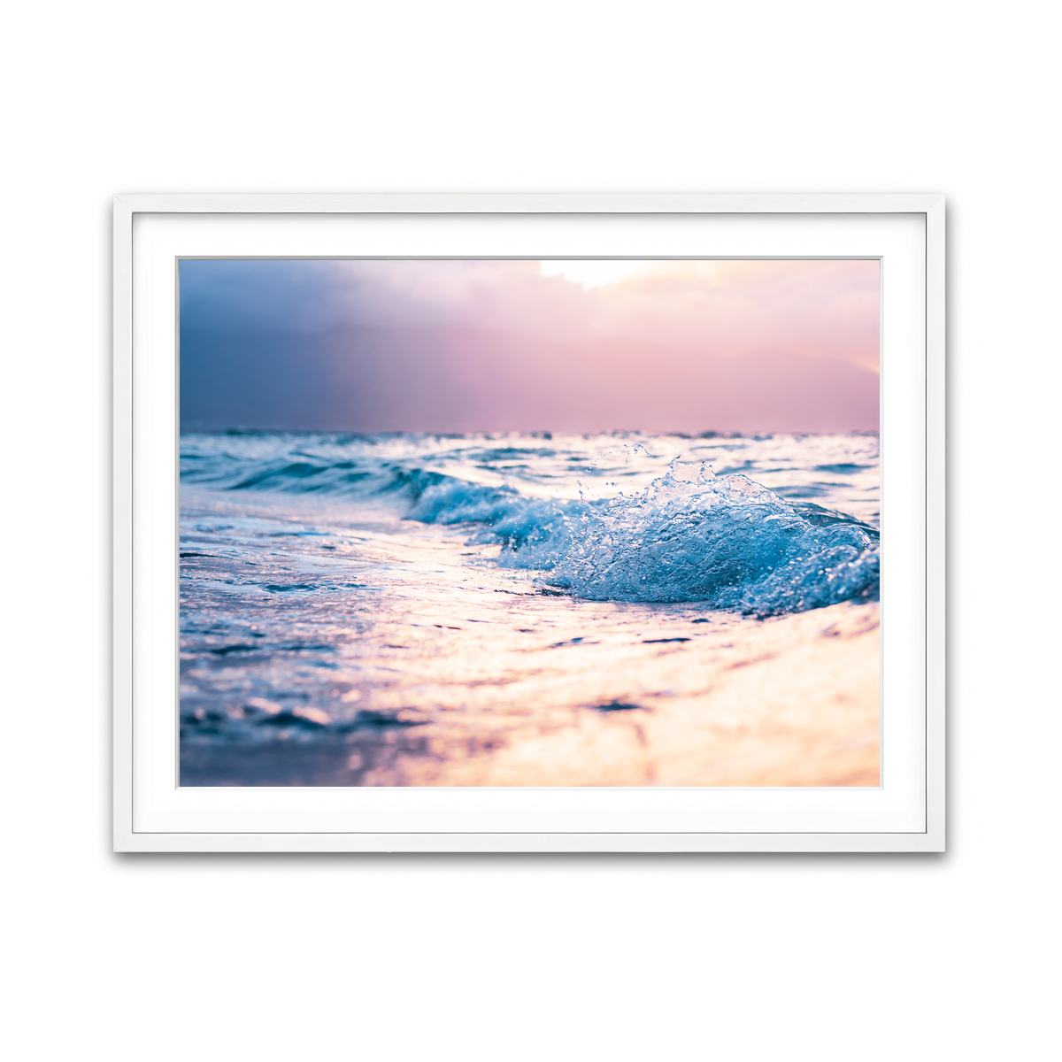 Framed Print 4x3 White