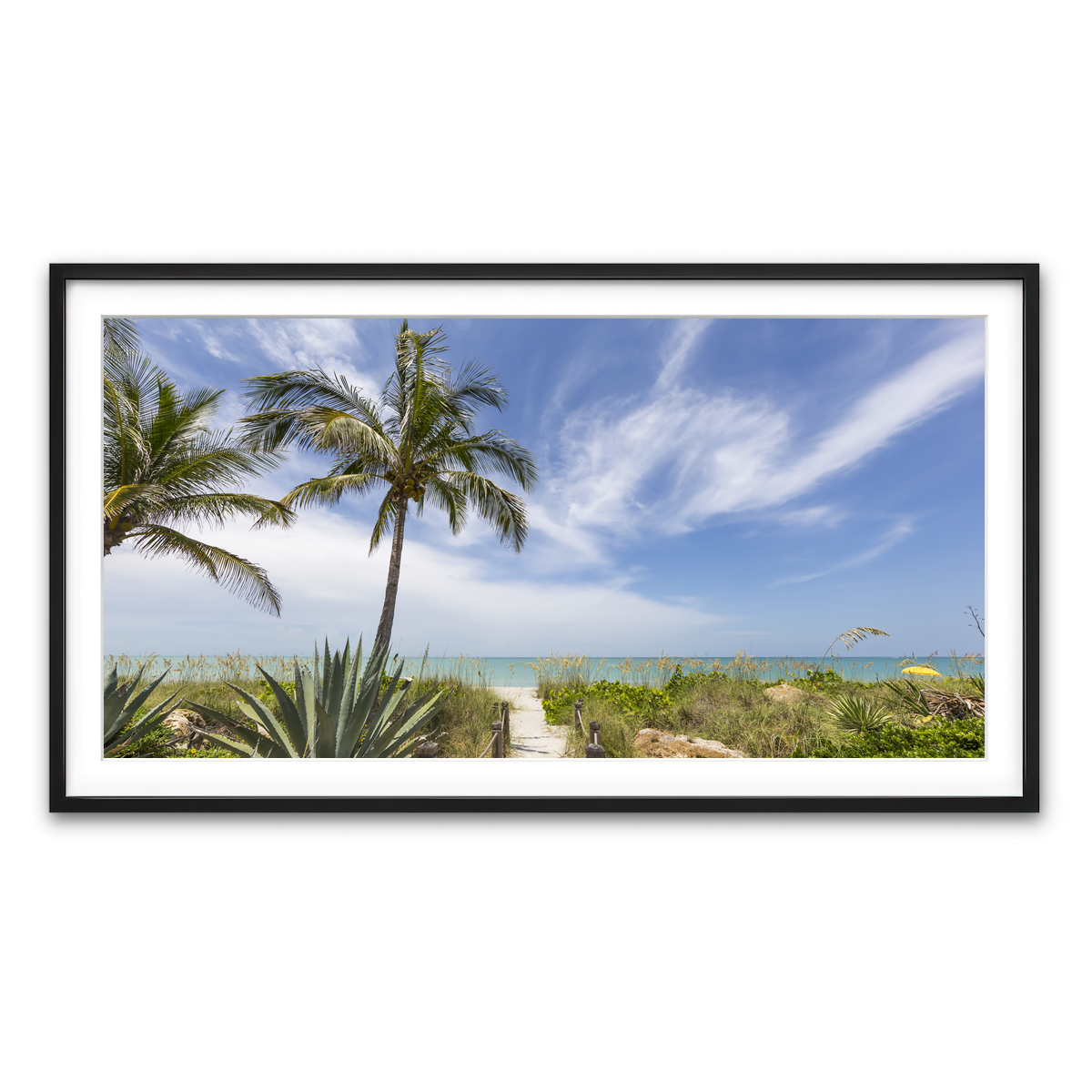 Framed Print 2x1 Black