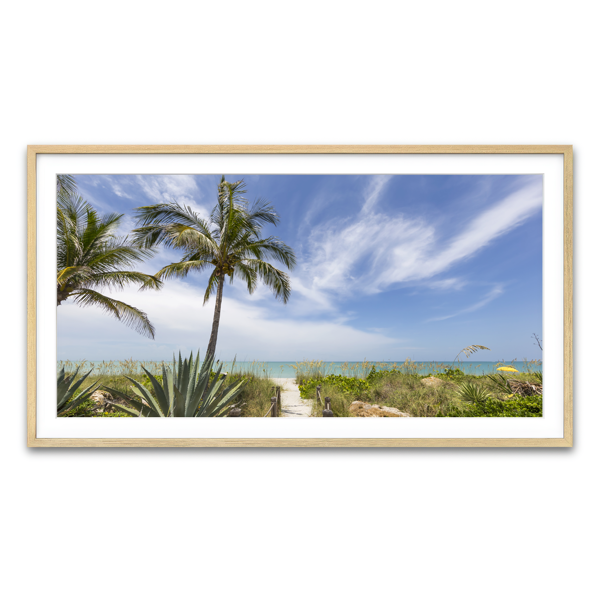 Framed Print 2x1 Natural
