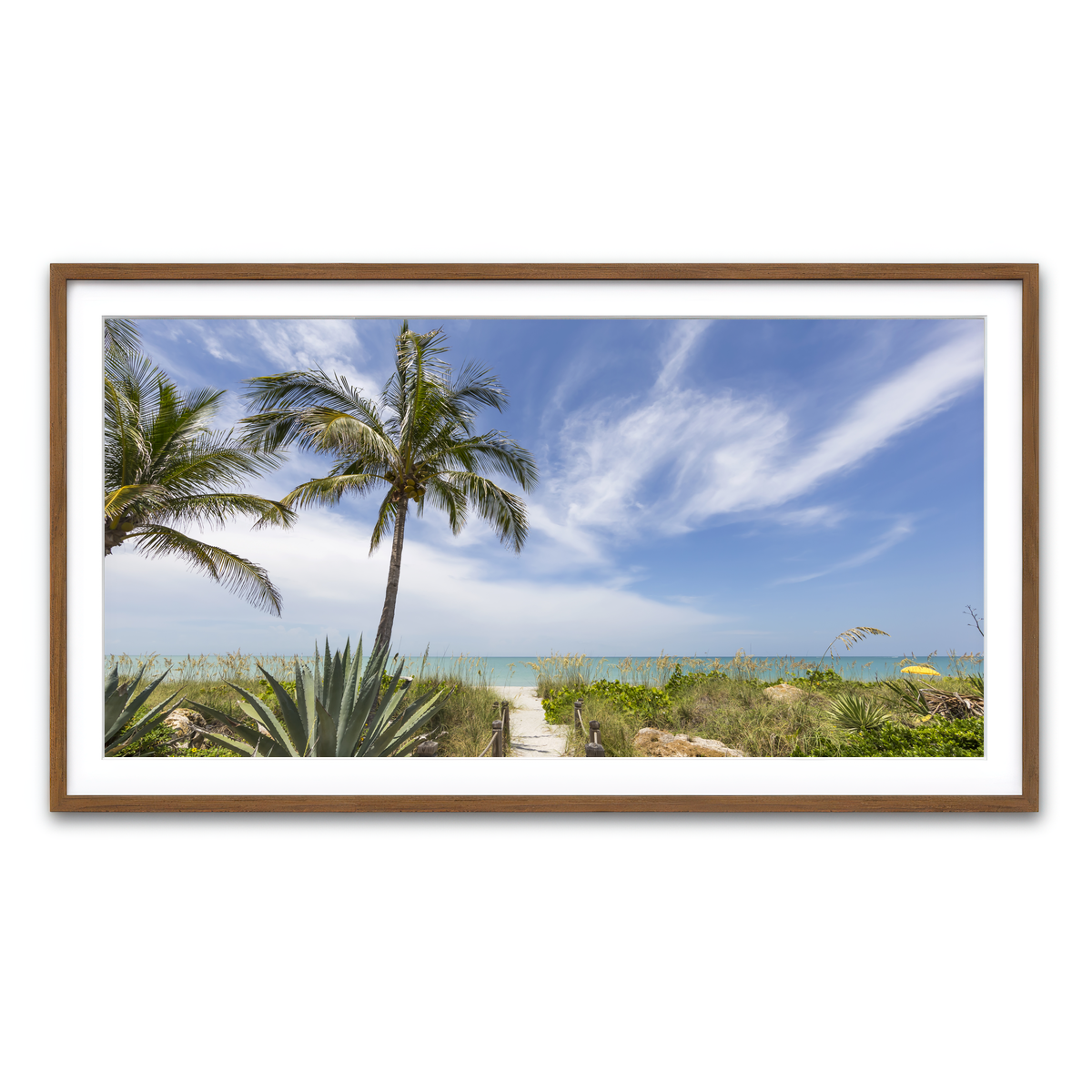 Framed Print 2x1 Walnut