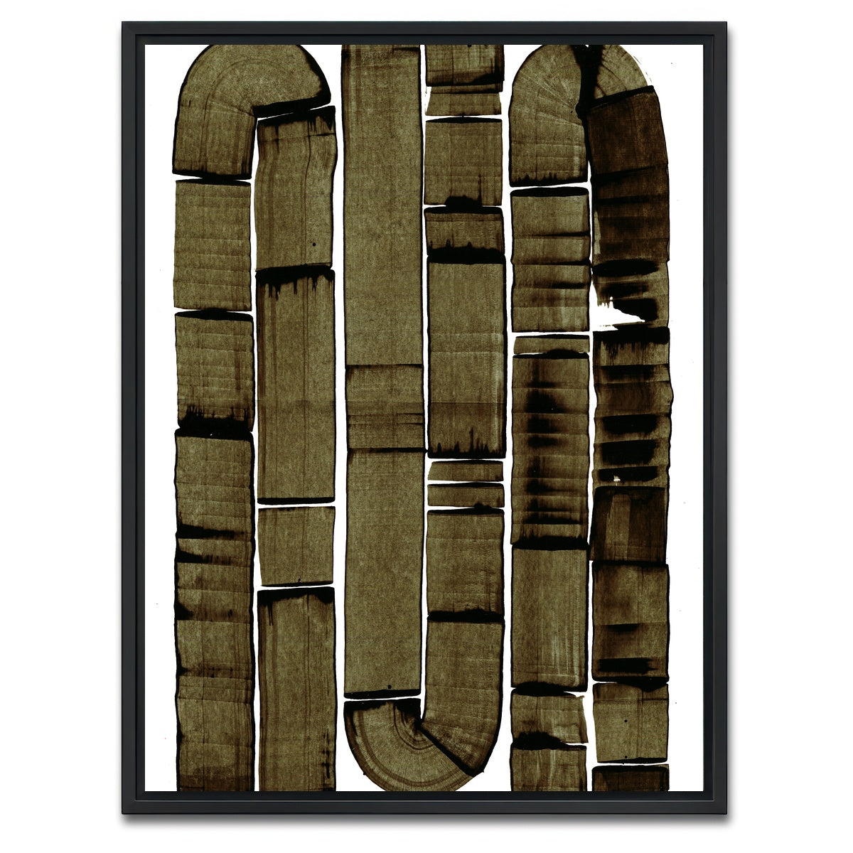 AUTO-MOCKUP WHITE | Paths | 1 Piece | Black Framed Canvas | group=3x4