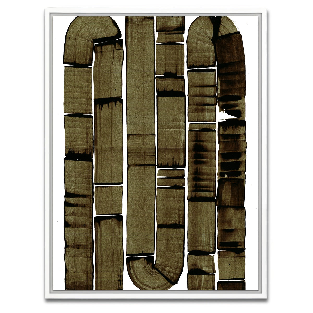 AUTO-MOCKUP WHITE | Paths | 1 Piece | White Framed Canvas | group=3x4