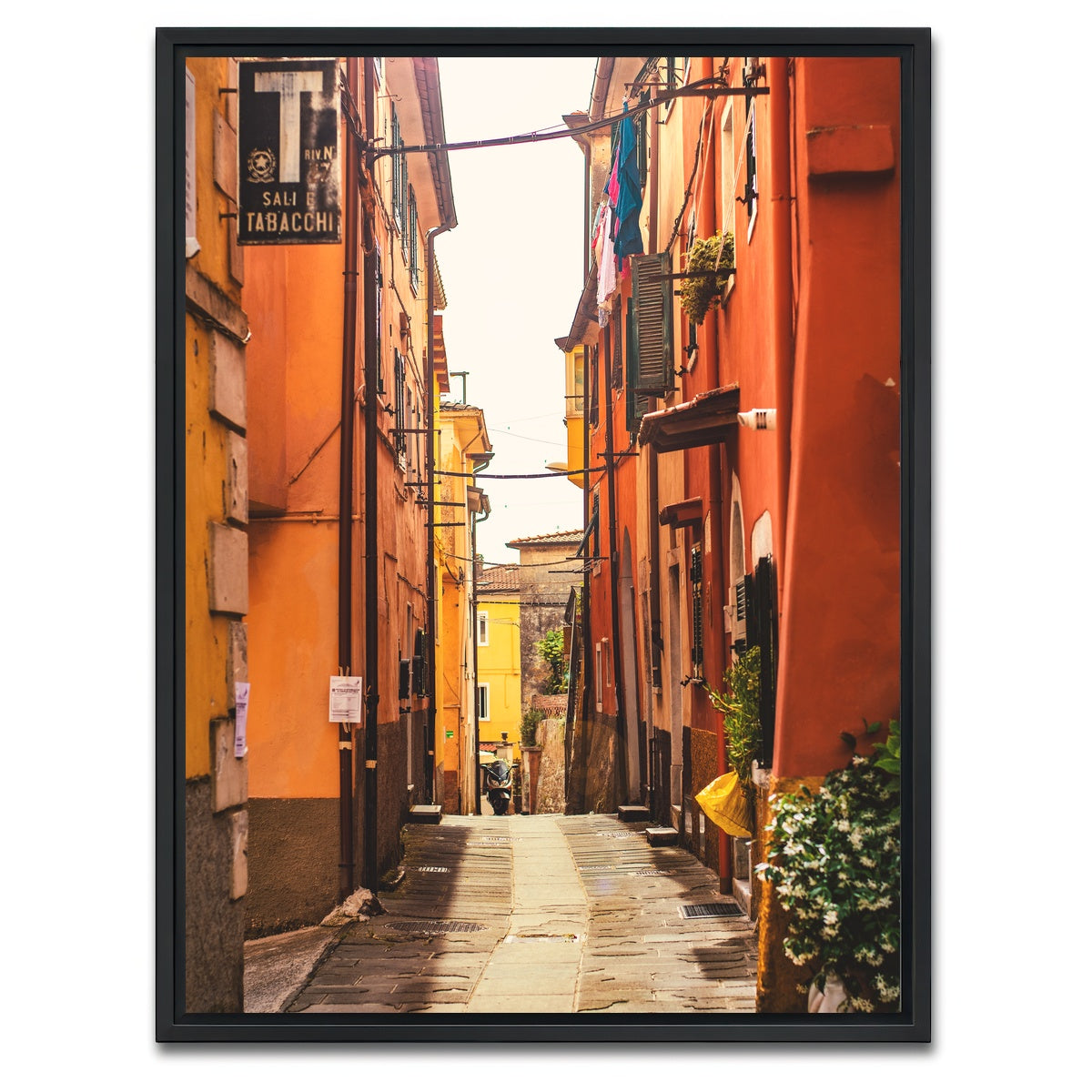 AUTO-MOCKUP WHITE | Pathway in Torano | 1 Piece | Black Framed Canvas | group=3x4