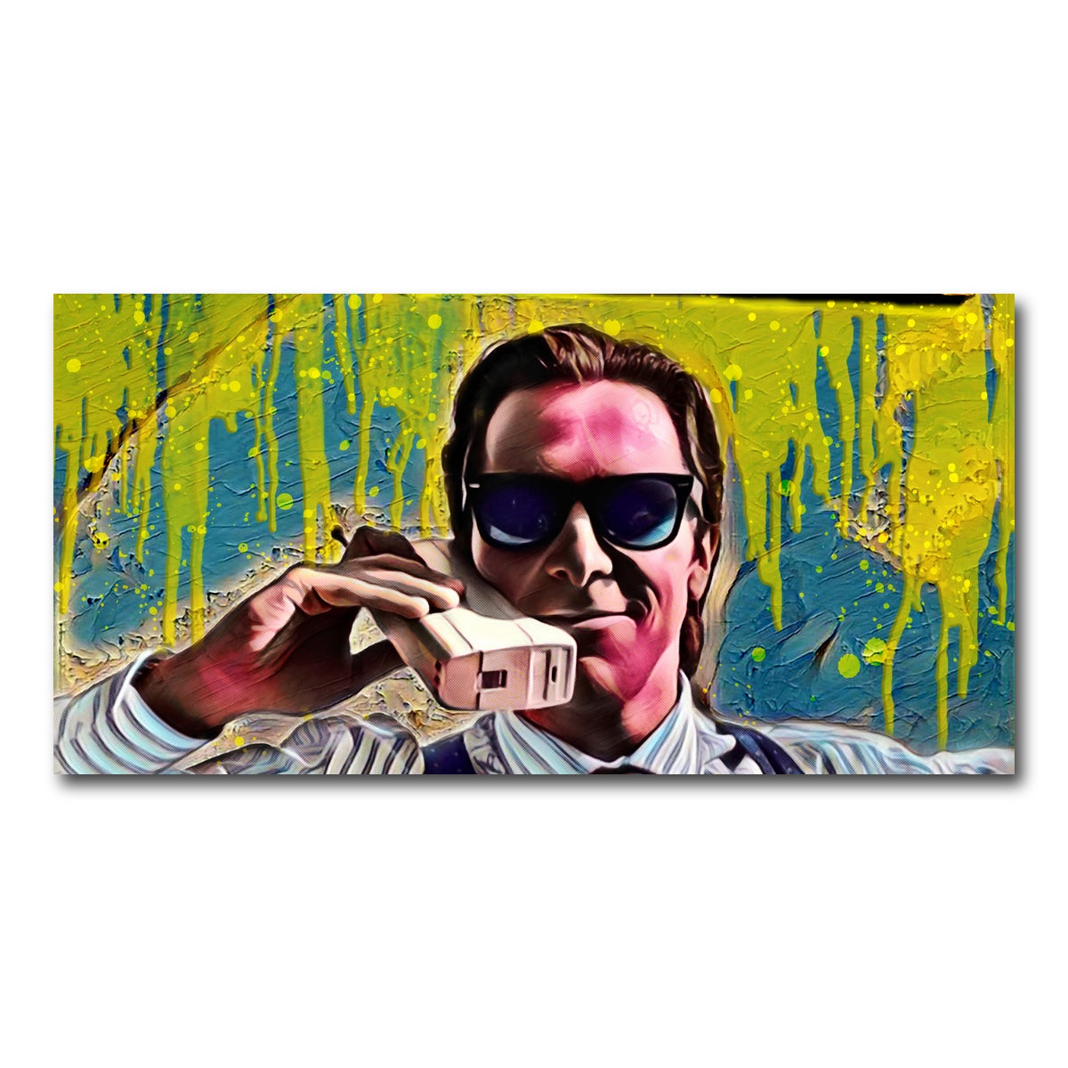 AUTO-MOCKUP WHITE | Patrick Bateman | 1 Piece | Gallery Wrap Canvas | group=2x1