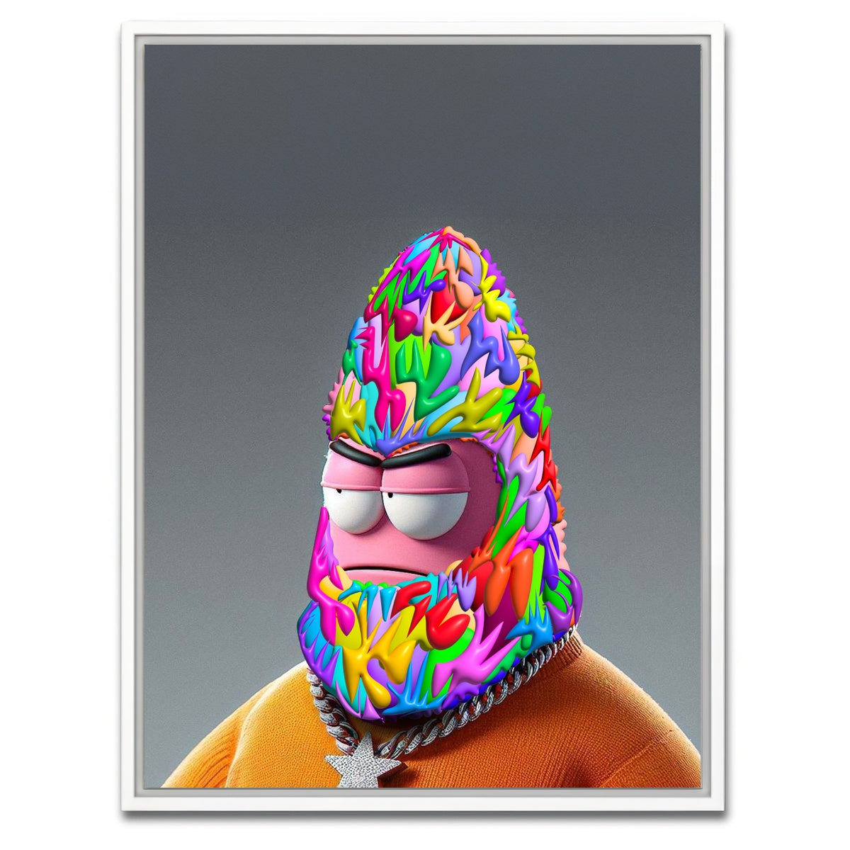 AUTO-MOCKUP WHITE | Patrick Sheisty | 1 Piece | White Framed Canvas | group=3x4