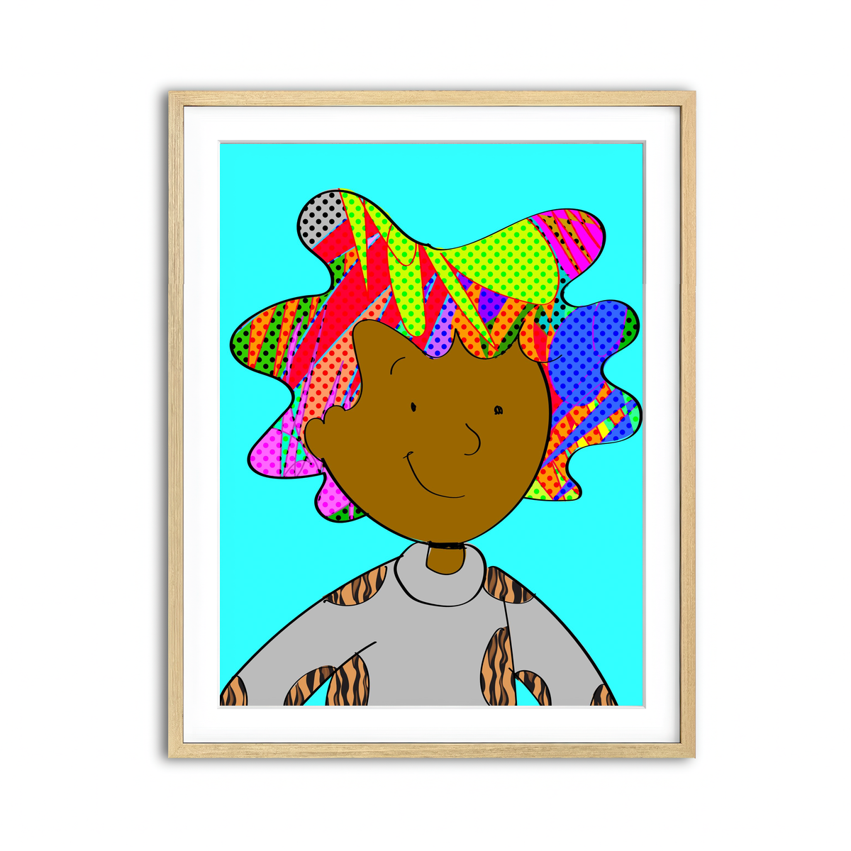 Framed Print 3x4 Natural