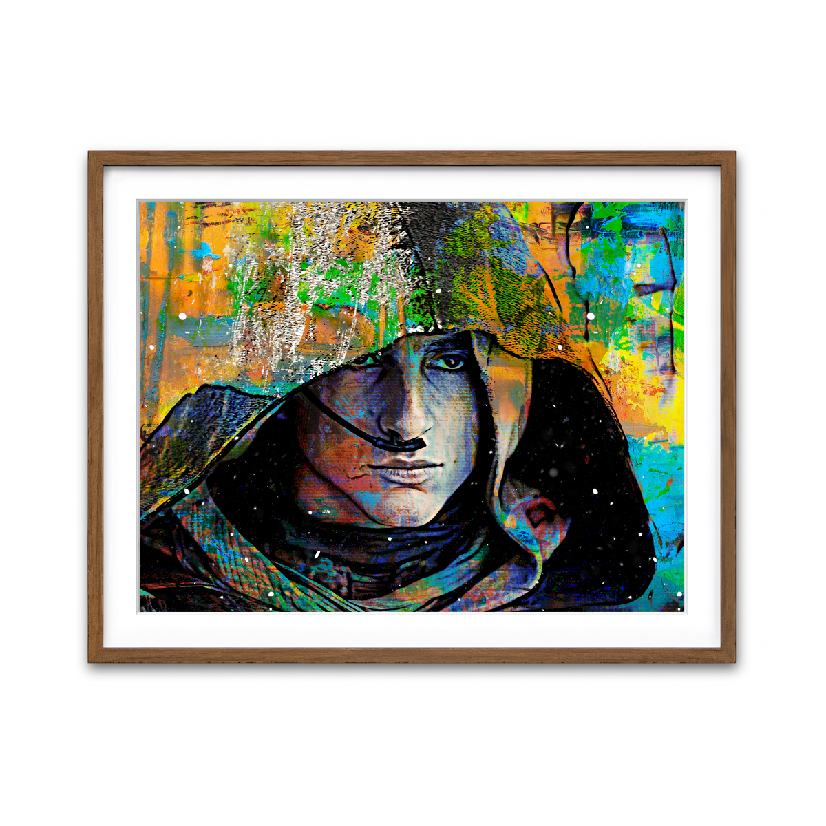 Framed Print 4x3 Walnut