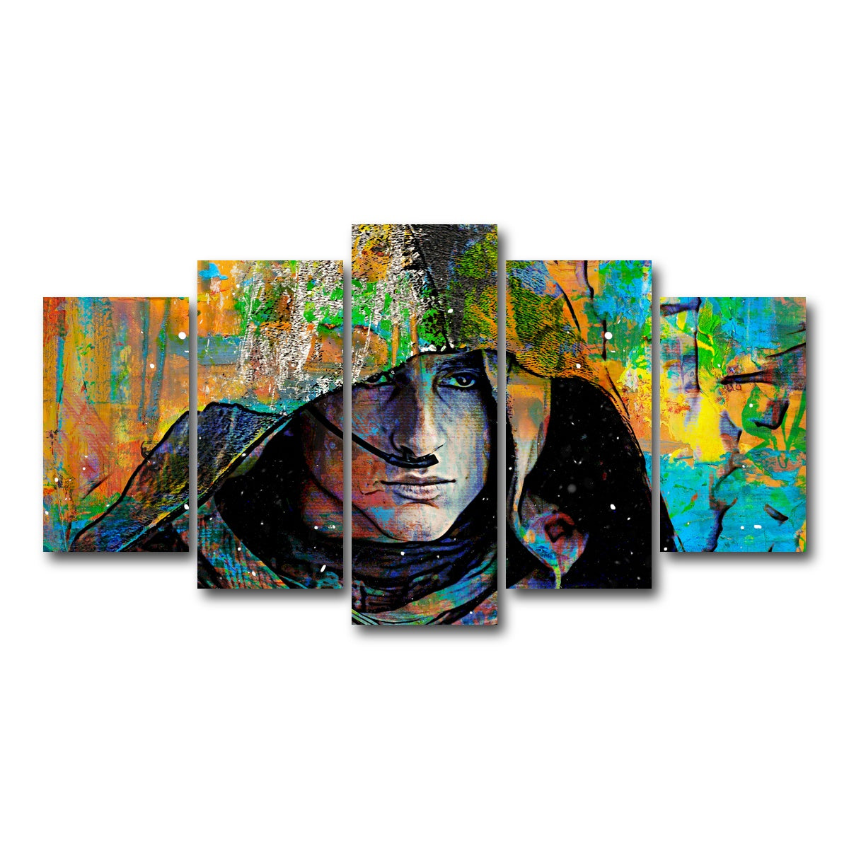 AUTO-MOCKUP WHITE | Paul Atreides | 5 Piece | Gallery Wrap Canvas | group=5_normal