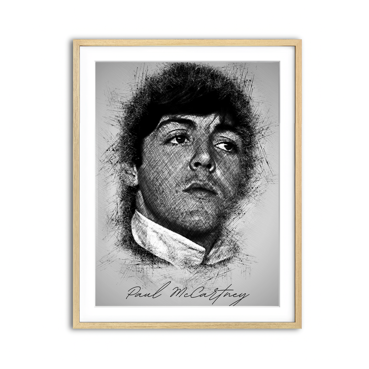 Framed Print 3x4 Natural