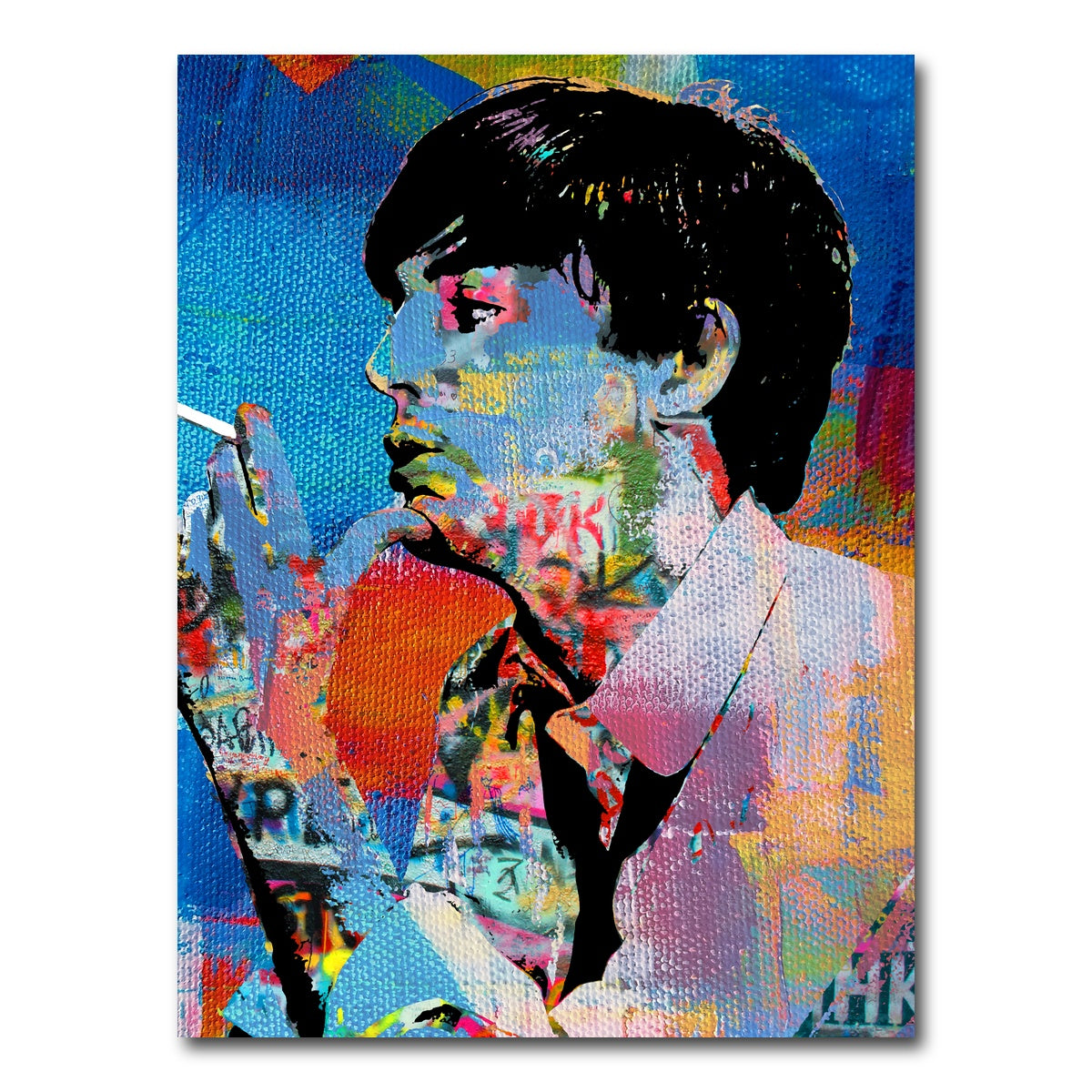 AUTO-MOCKUP WHITE | Paul McCartney | 1 Piece | Gallery Wrap Canvas | group=3x4