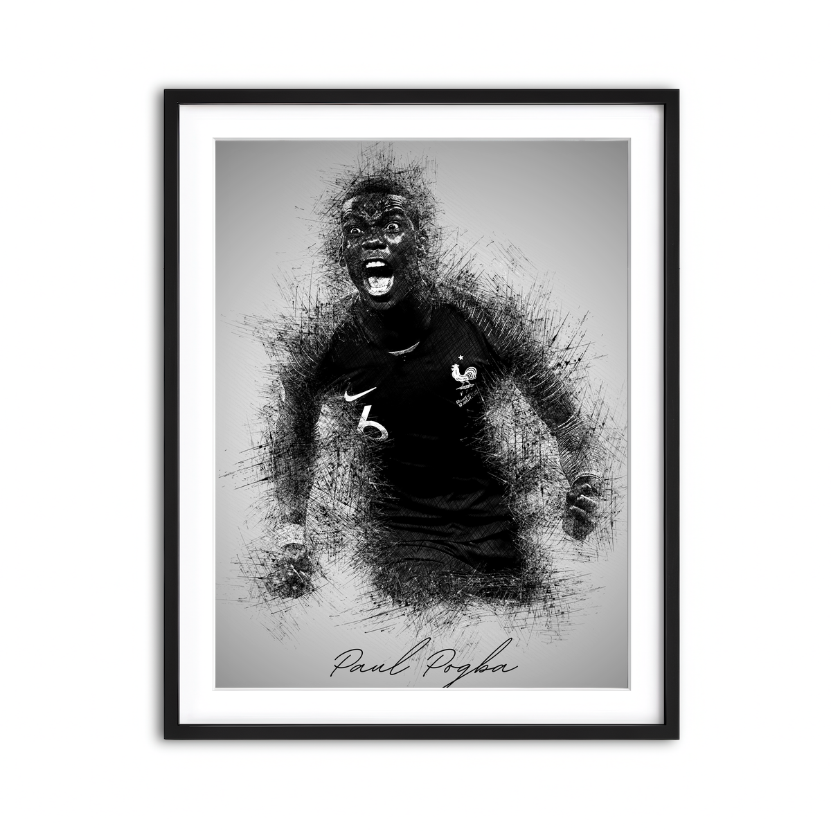 Framed Print 3x4 Black