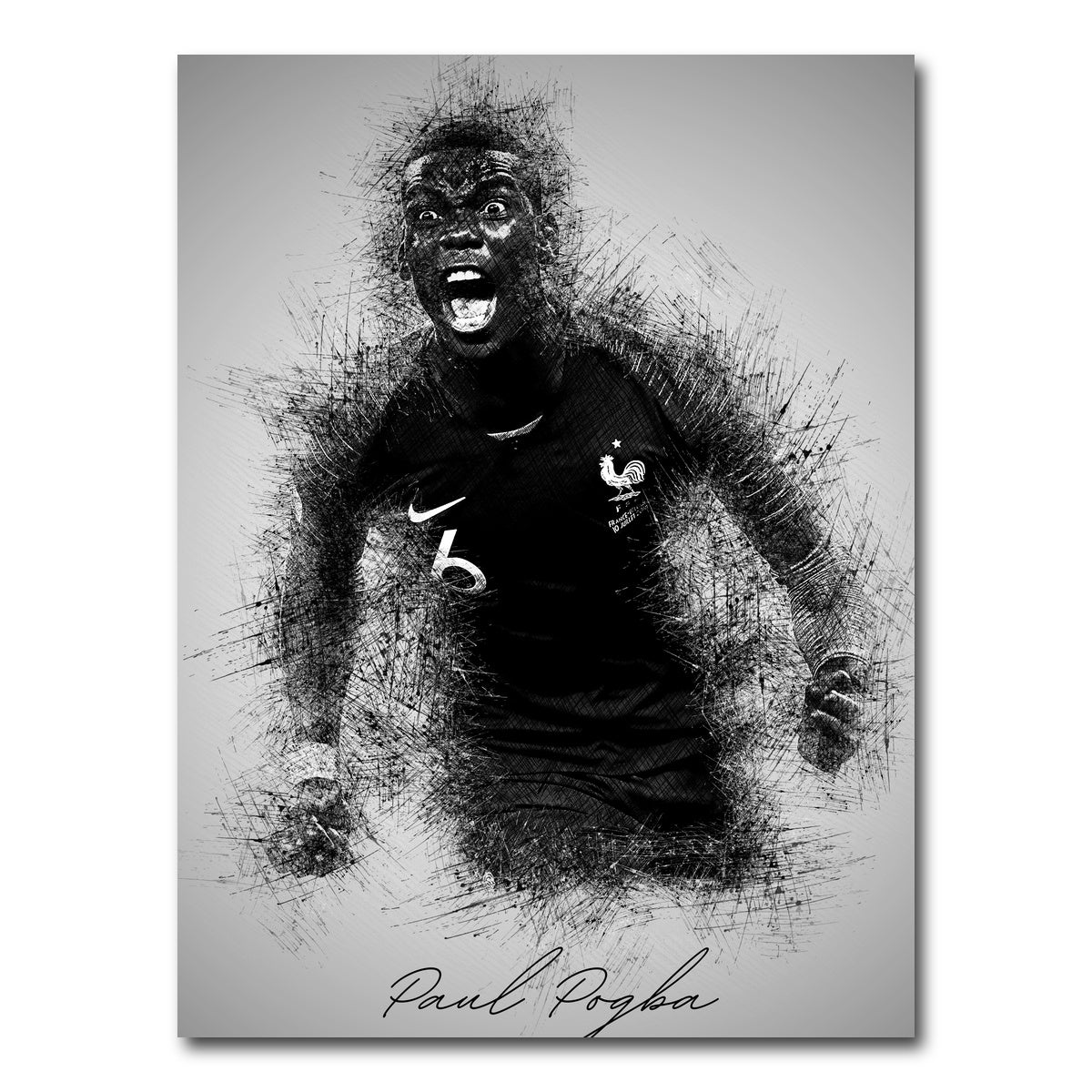 AUTO-MOCKUP WHITE | Paul Pogba | 1 Piece | Gallery Wrap Canvas | group=3x4