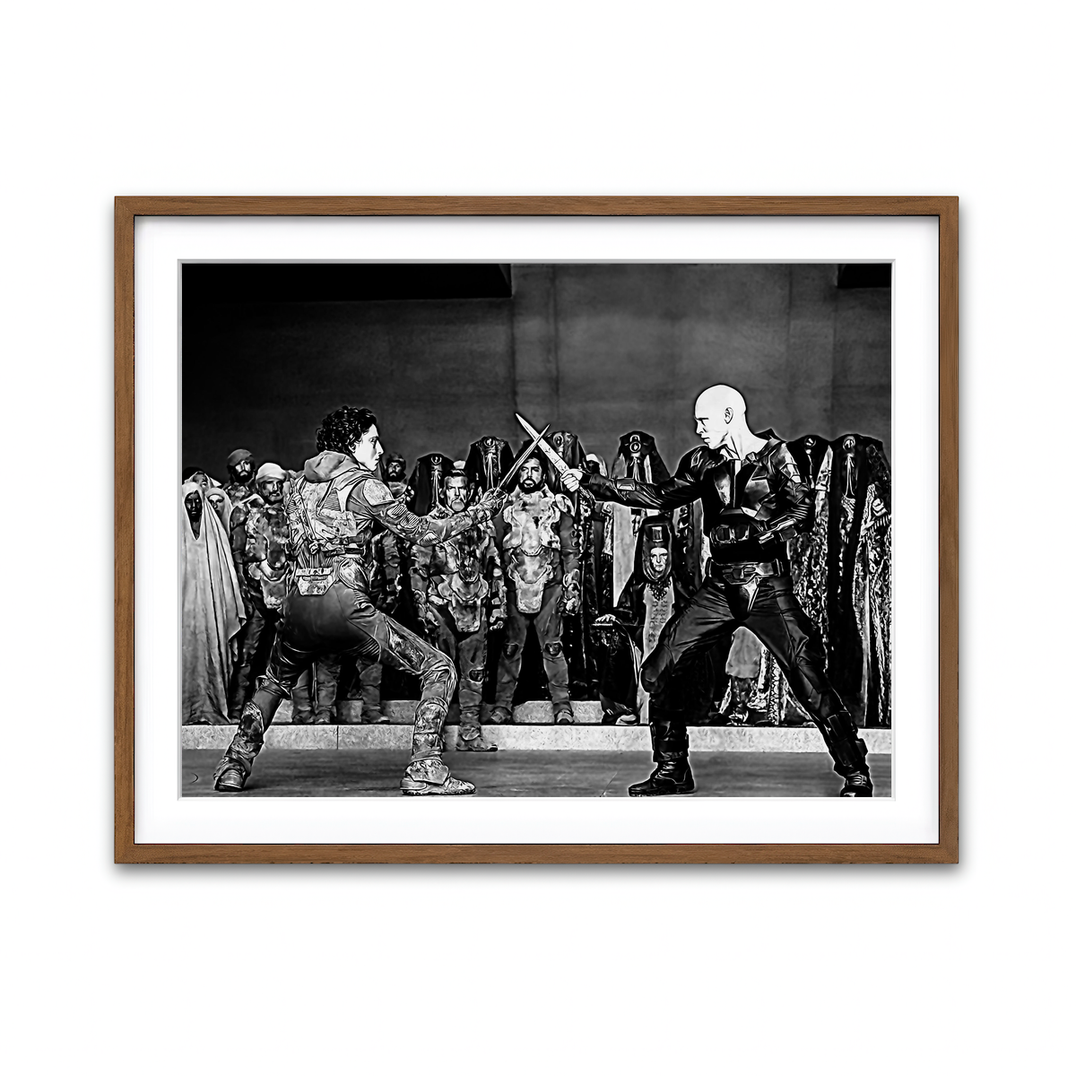 Framed Print 4x3 Walnut