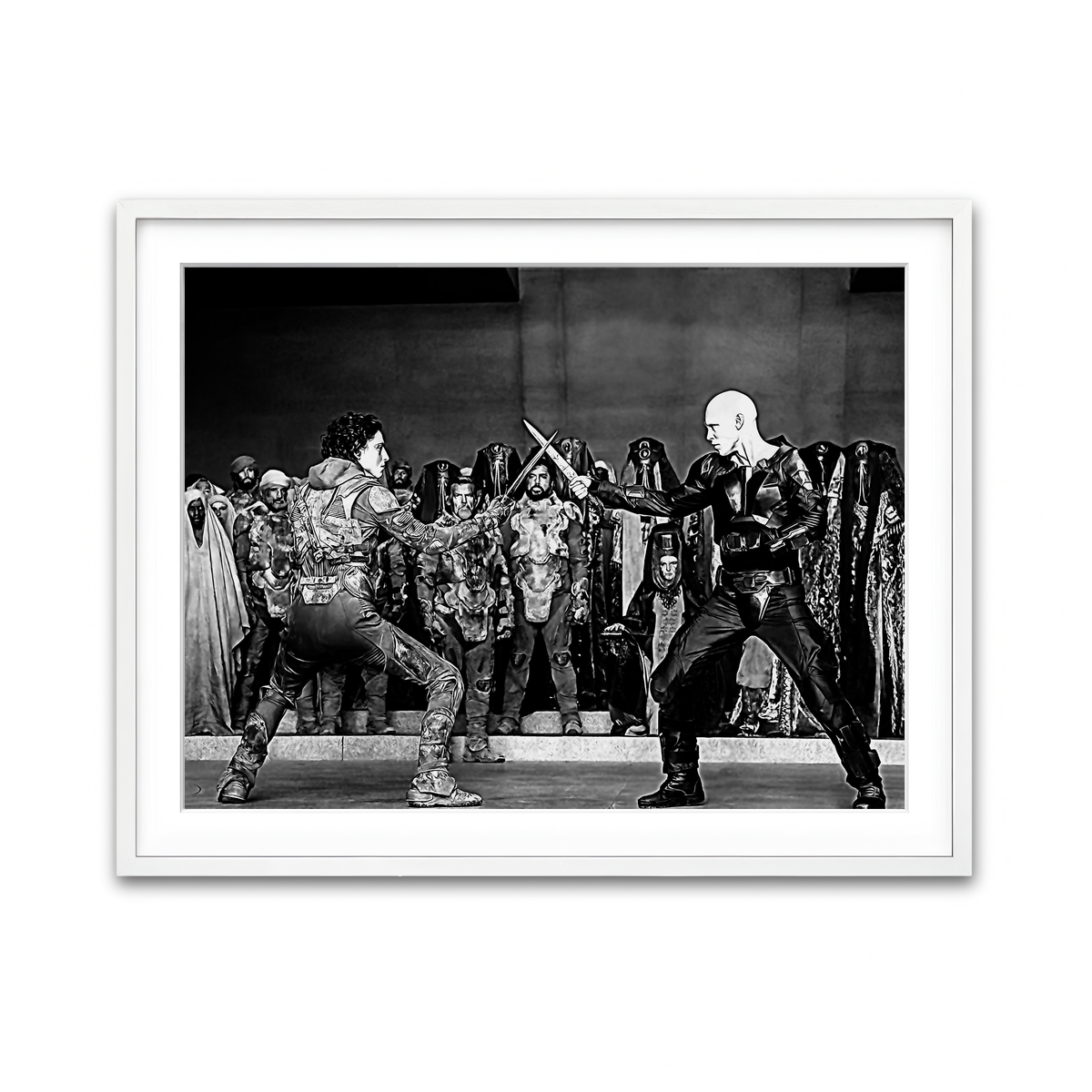 Framed Print 4x3 White