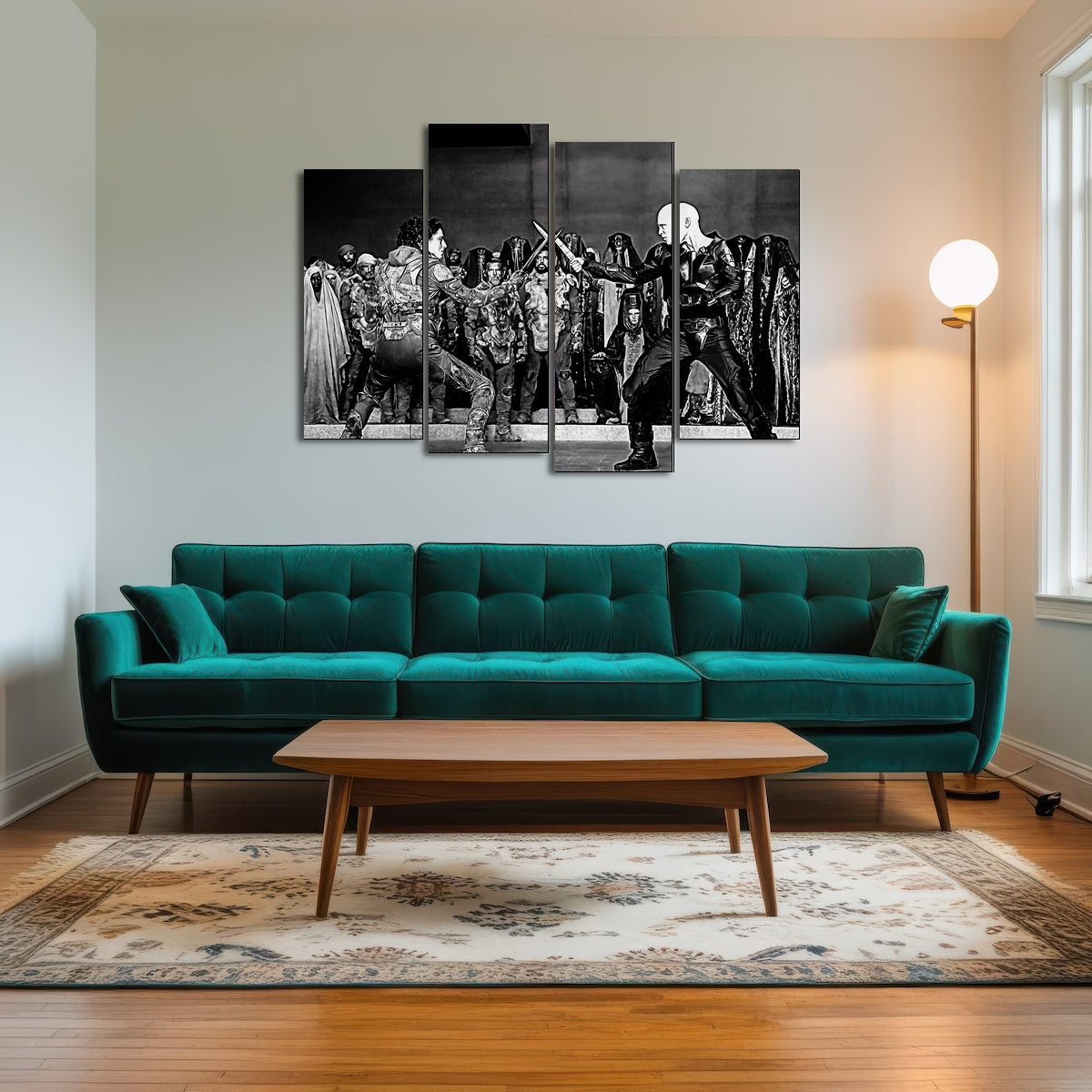 AUTO-MOCKUP ROOM | Paul Vs. Feyd Rautha Grayscale