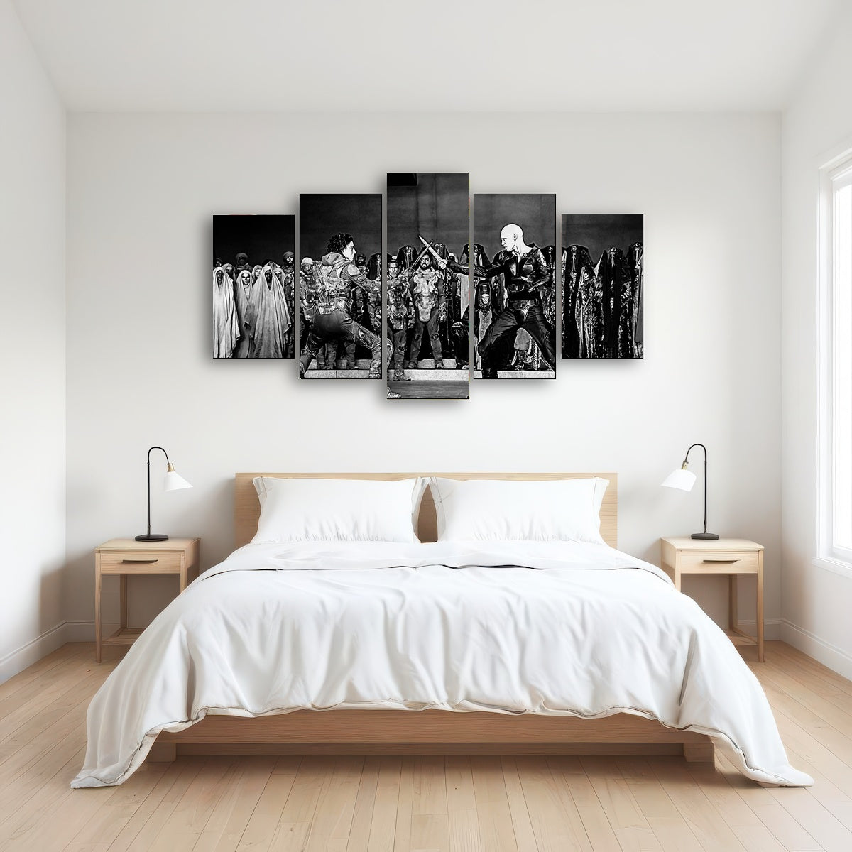 AUTO-MOCKUP ROOM | Paul Vs. Feyd Rautha Grayscale