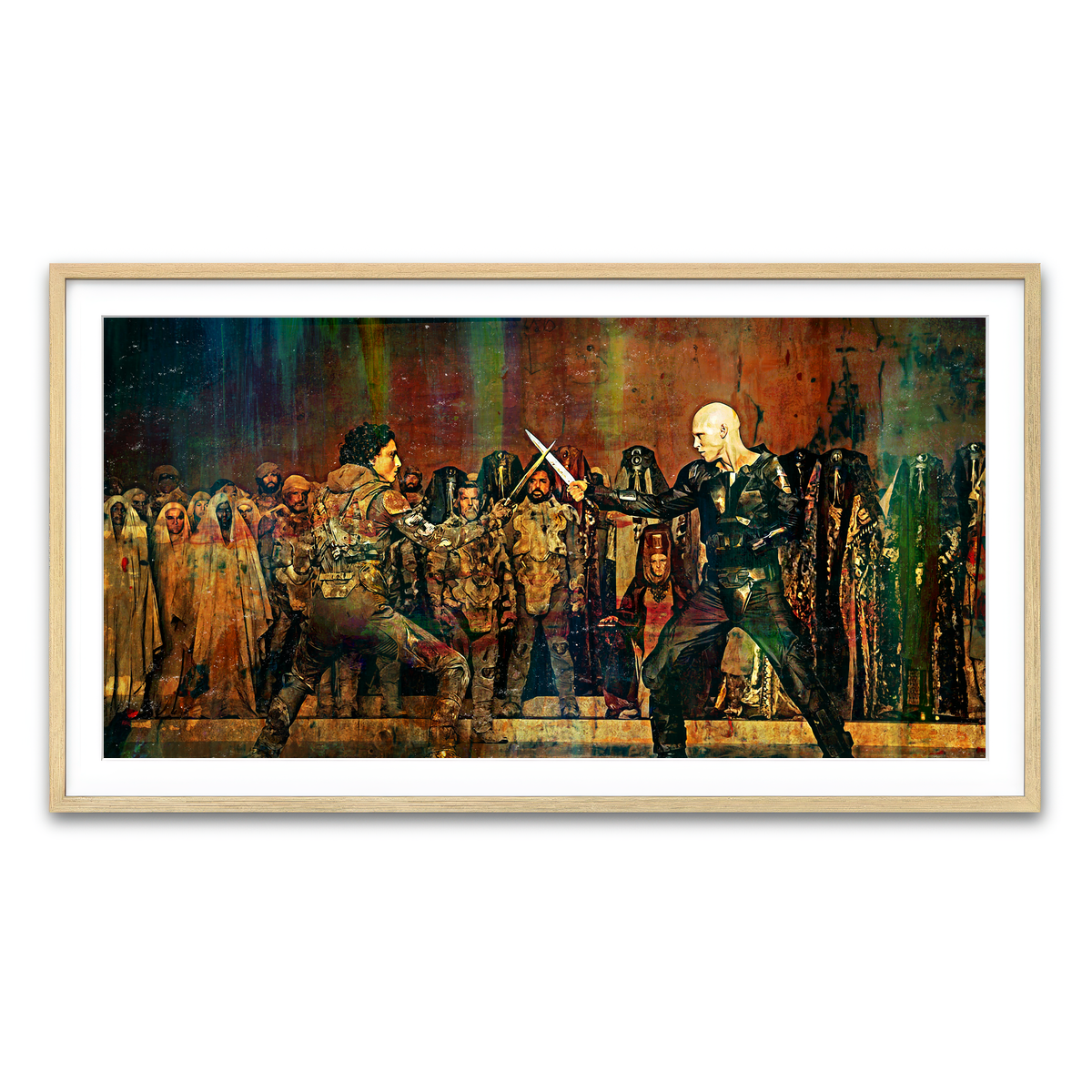 Framed Print 2x1 Natural